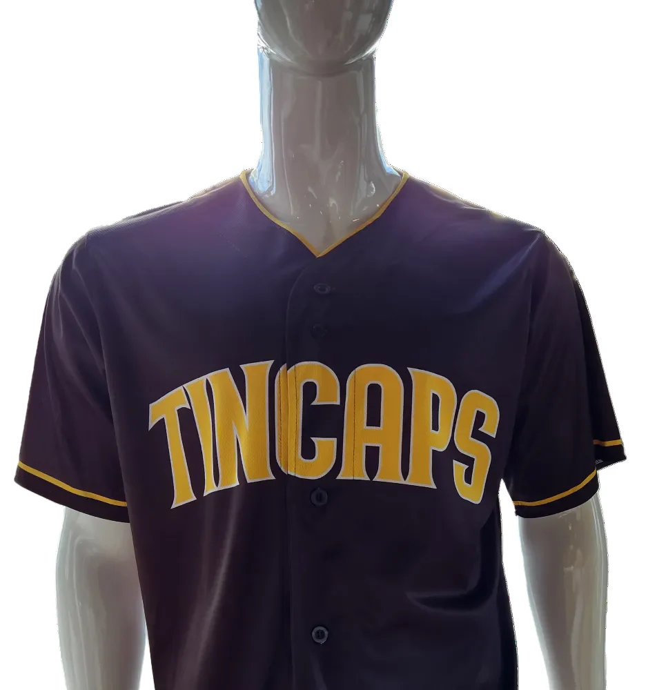 Fort Wayne TinCaps 2025 Youth Padres Brown Sunday Jersey