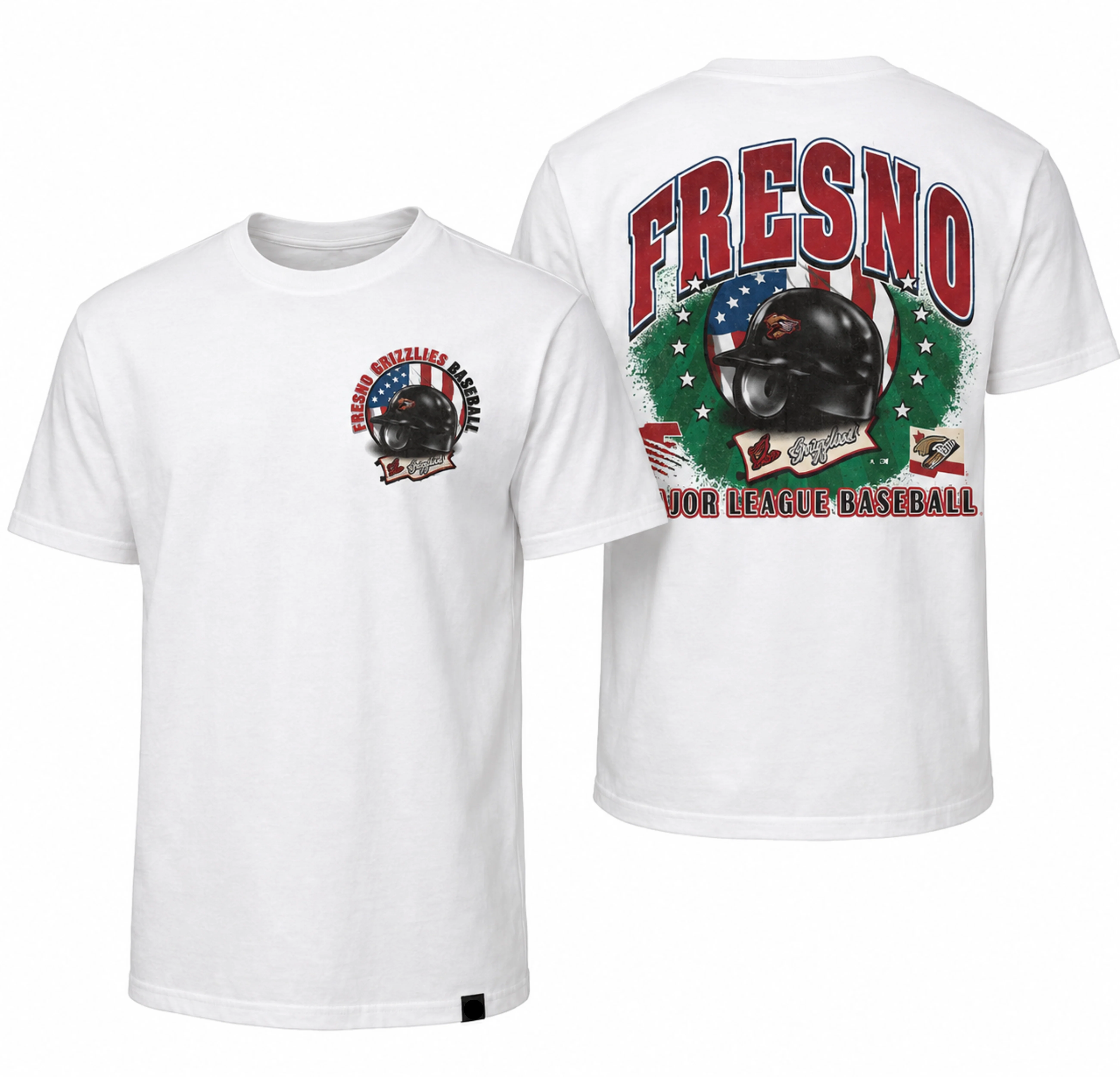 Fresno Grizzlies 4th of July Foundation Tee