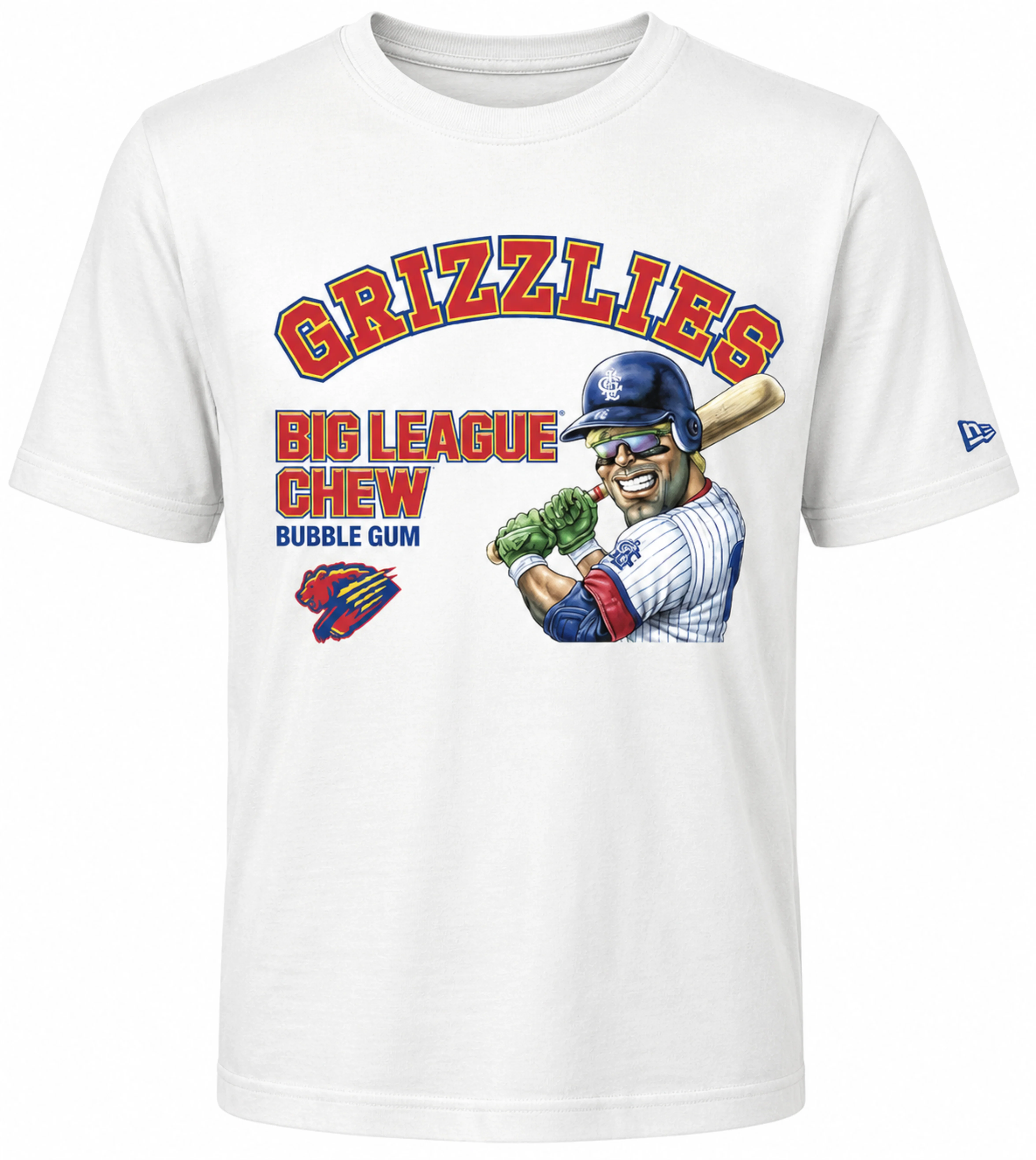 Fresno Grizzlies Big League Chew Outta Here Original Tee