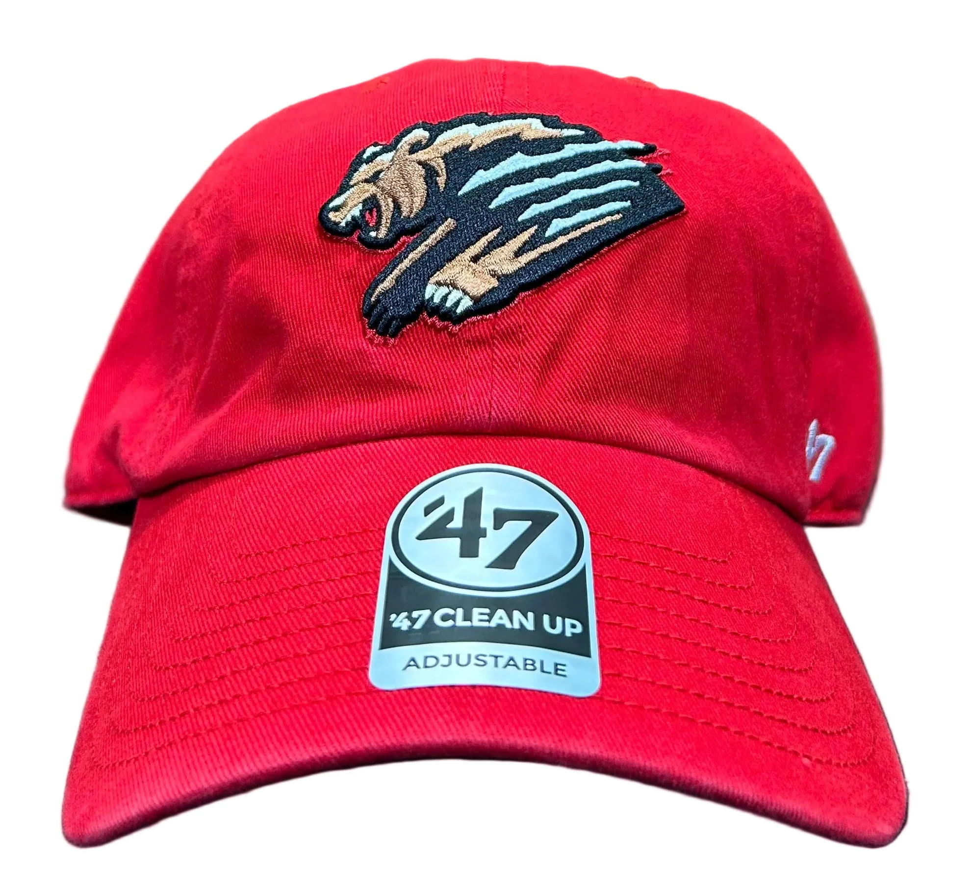 Fresno Grizzlies Red Primary Clean Up Adj - Image 2
