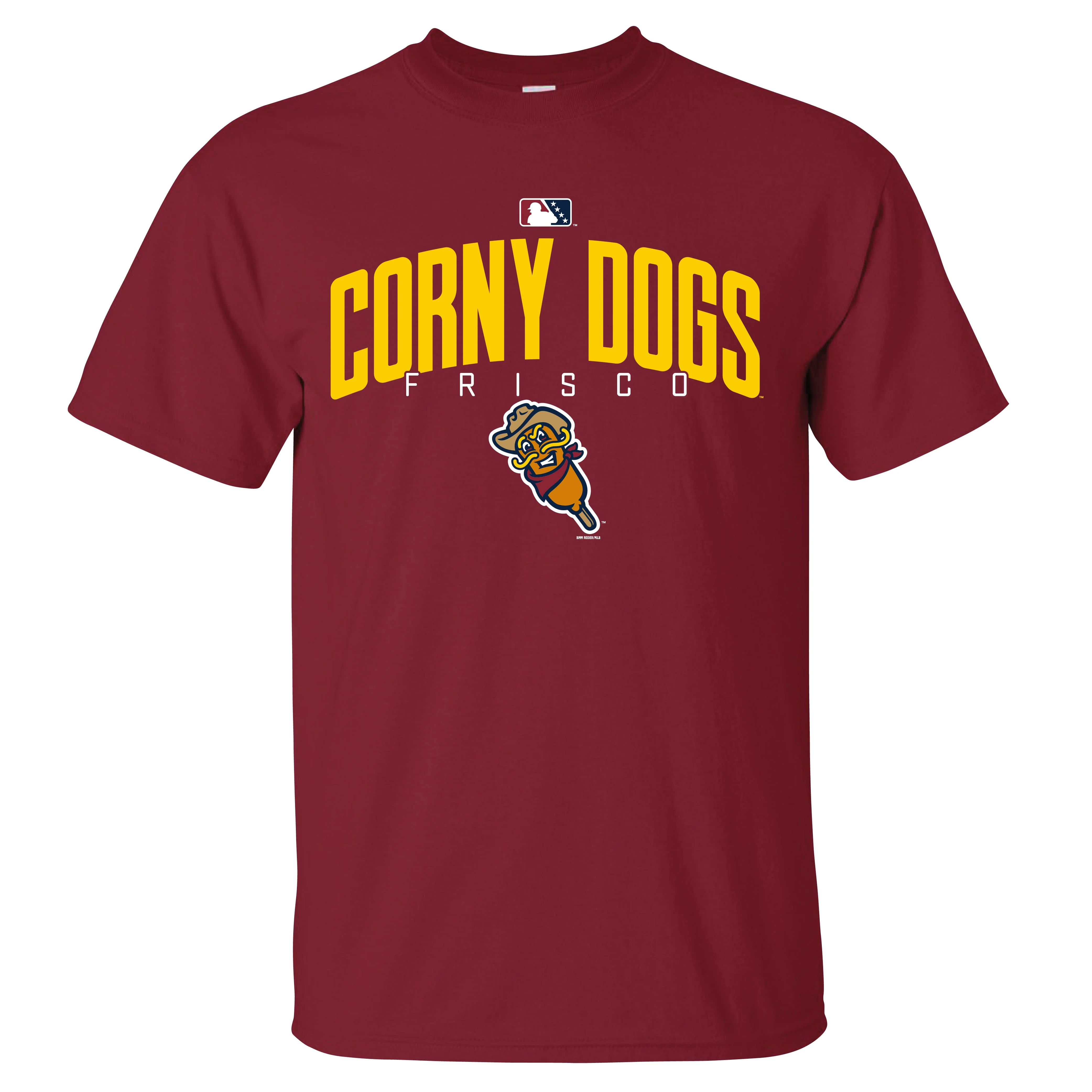 Frisco Corny Dogs Garnet Tee