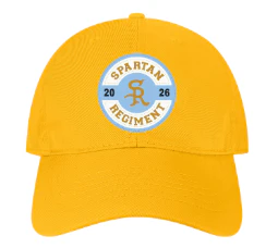 Gold Adjustable Spartan Regiment Relaxed Twill EZ Hat