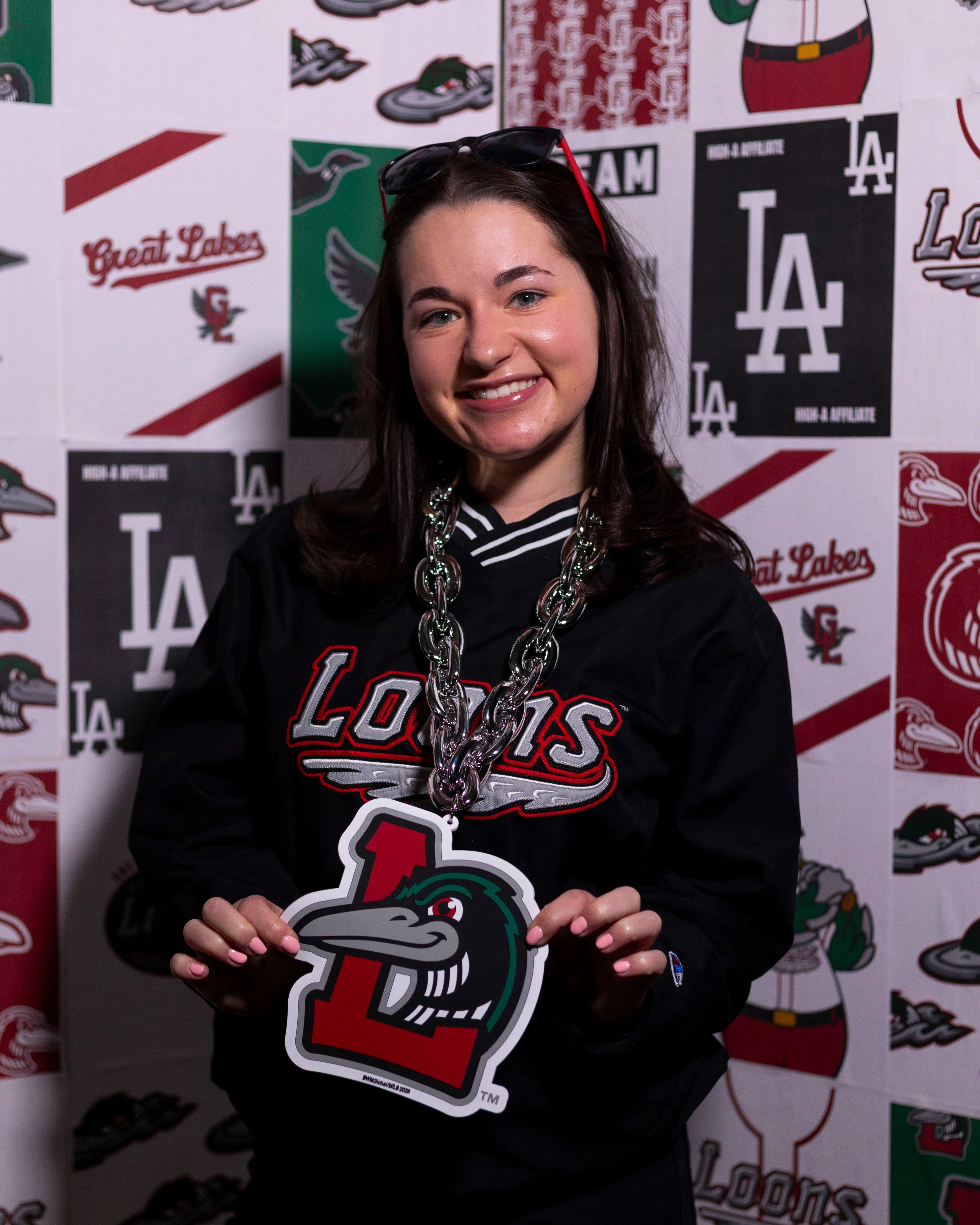 Great Lakes Loons Fan Chain - Image 3