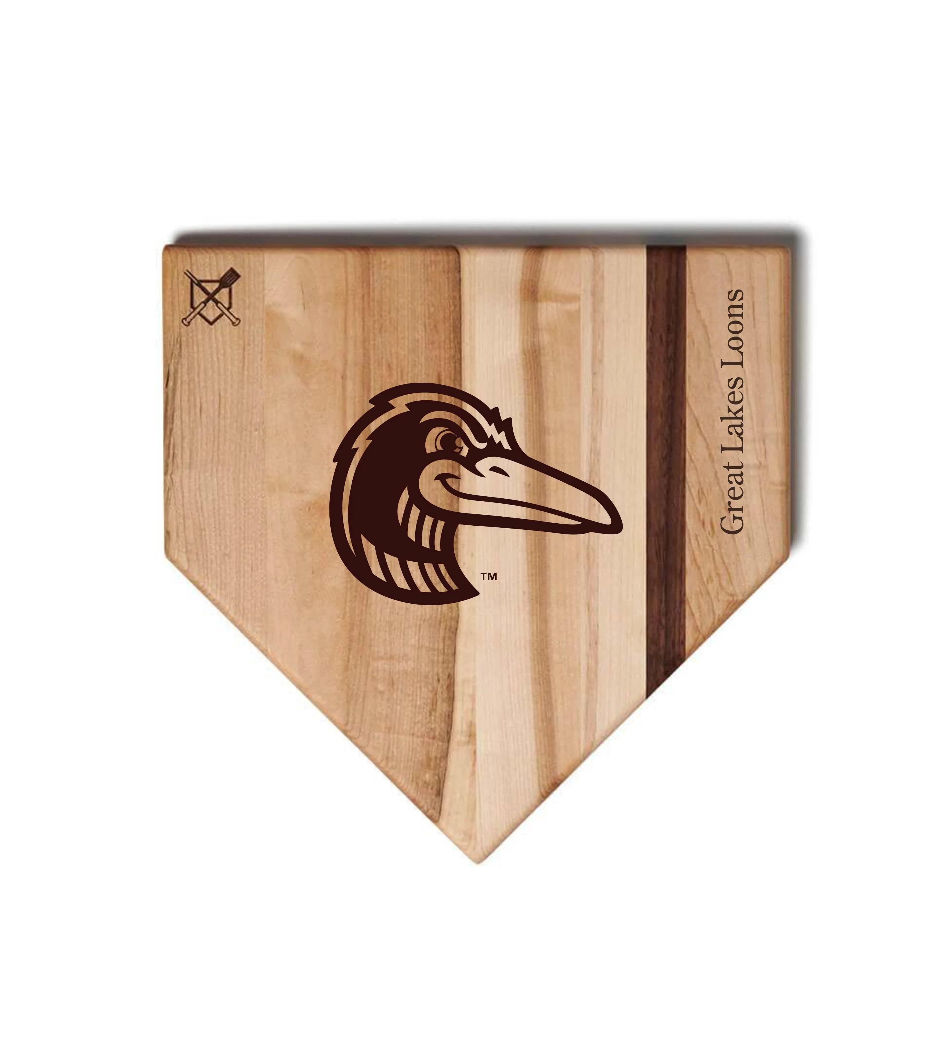 Great Lakes Loons Home Plate Boards
