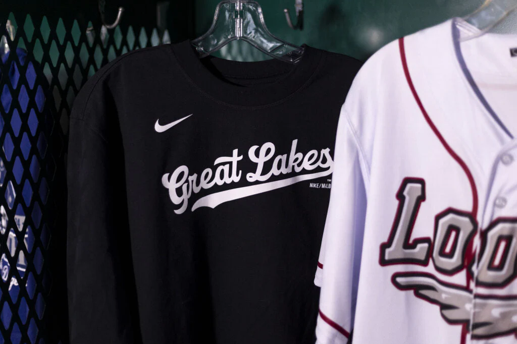 Great Lakes Loons Nike Black Boxy Long Sleeve - Womens - Image 2
