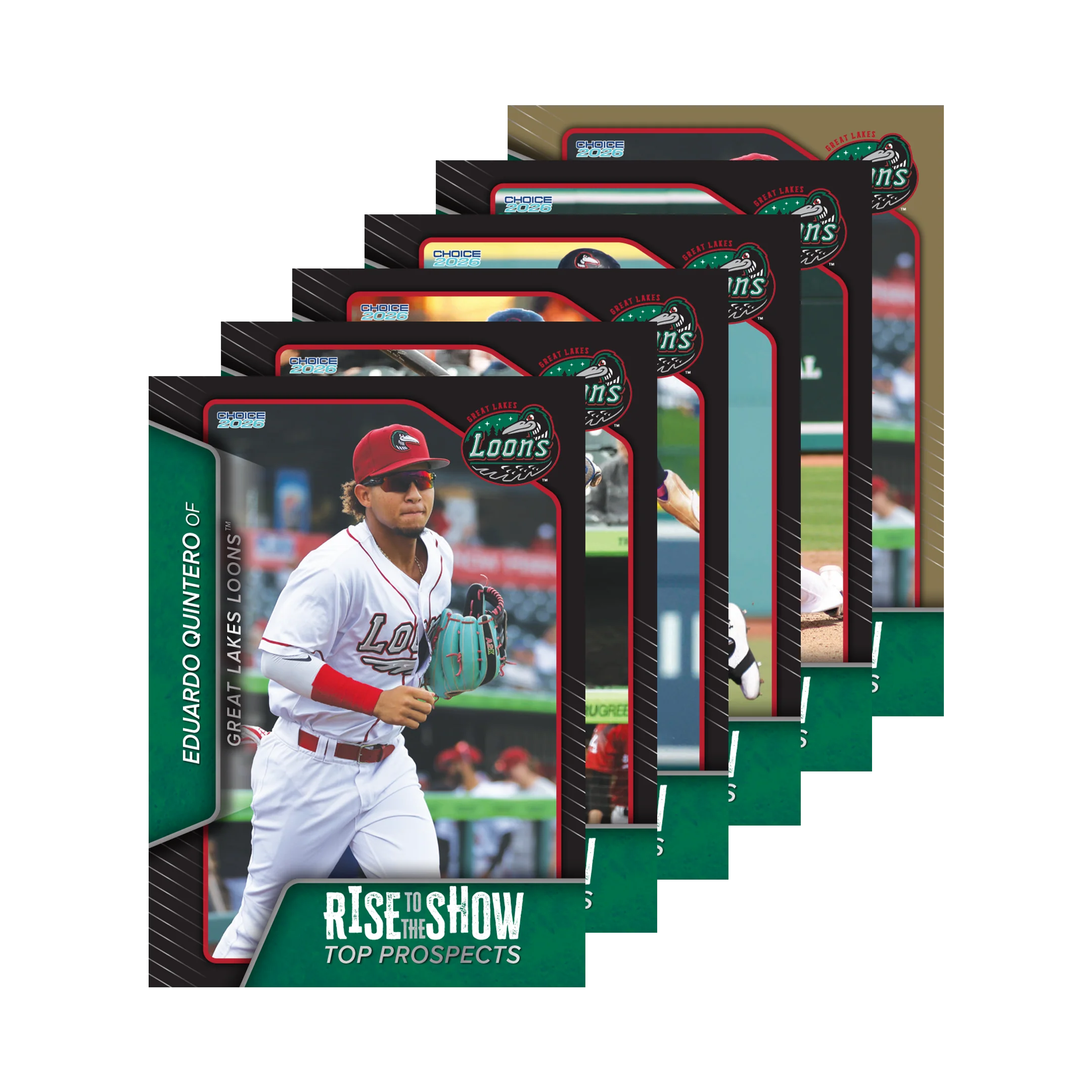 Great Lakes Loons Rise to the Show Card Set - Image 2
