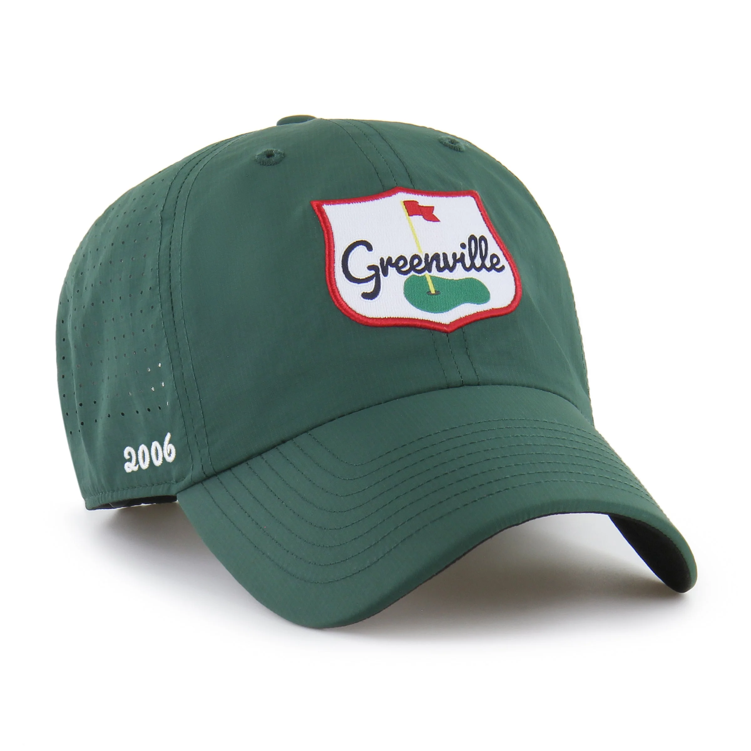 Greenville Drive 47 Brand Green Brrr Breakfast Ball Hat - Image 2