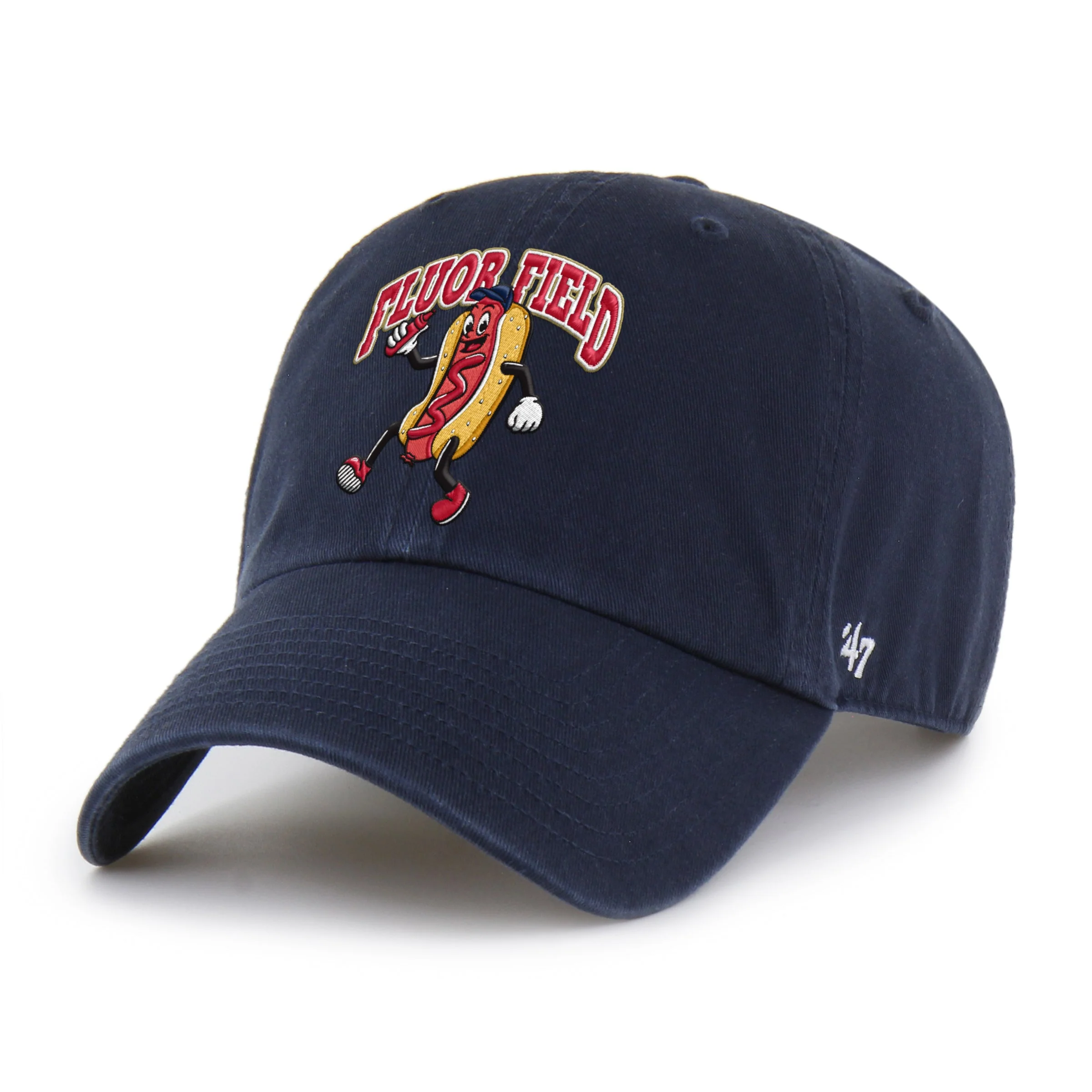 Greenville Drive 47 Brand Navy Hot Dog Clean Up Hat
