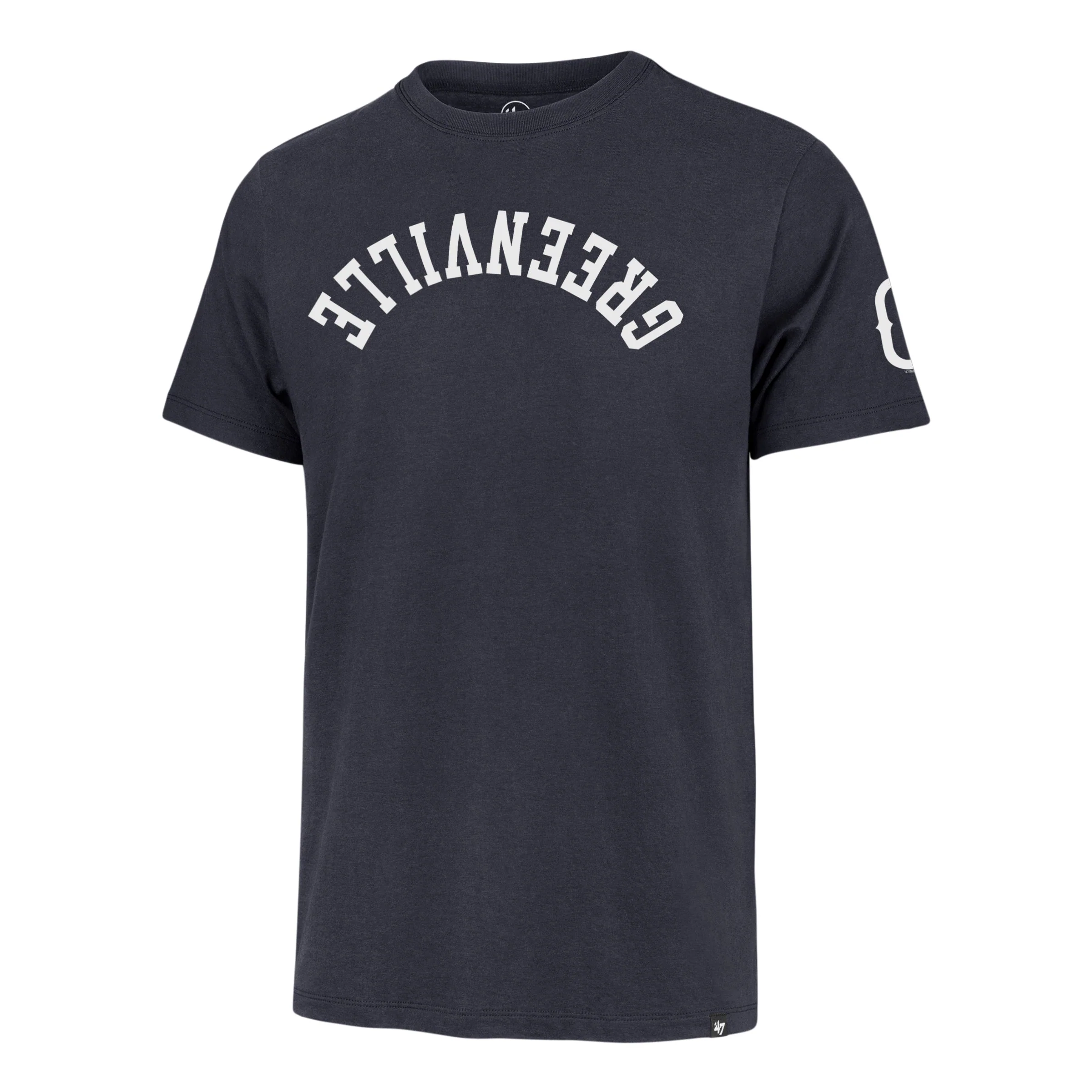 Greenville Drive 47 Brand Navy Upside Down Greenville Tee