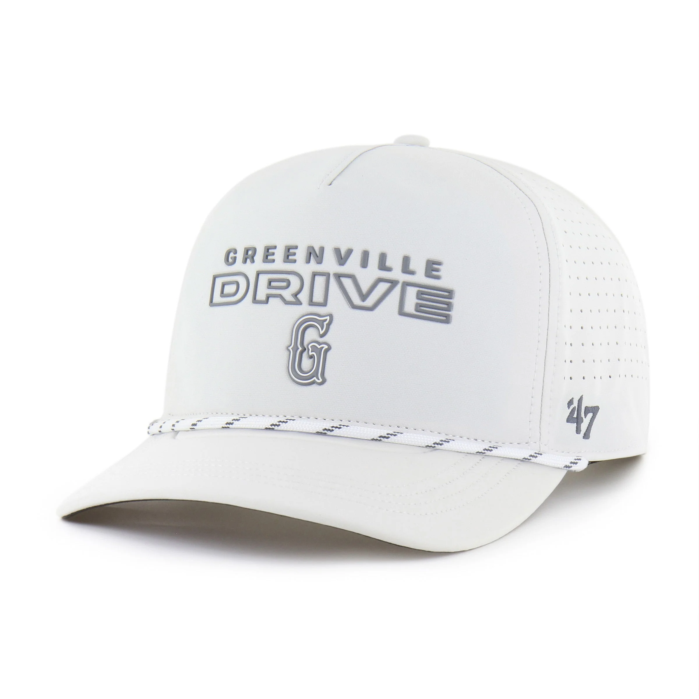 Greenville Drive 47 Brand White Brrr Vault Hitch Hat