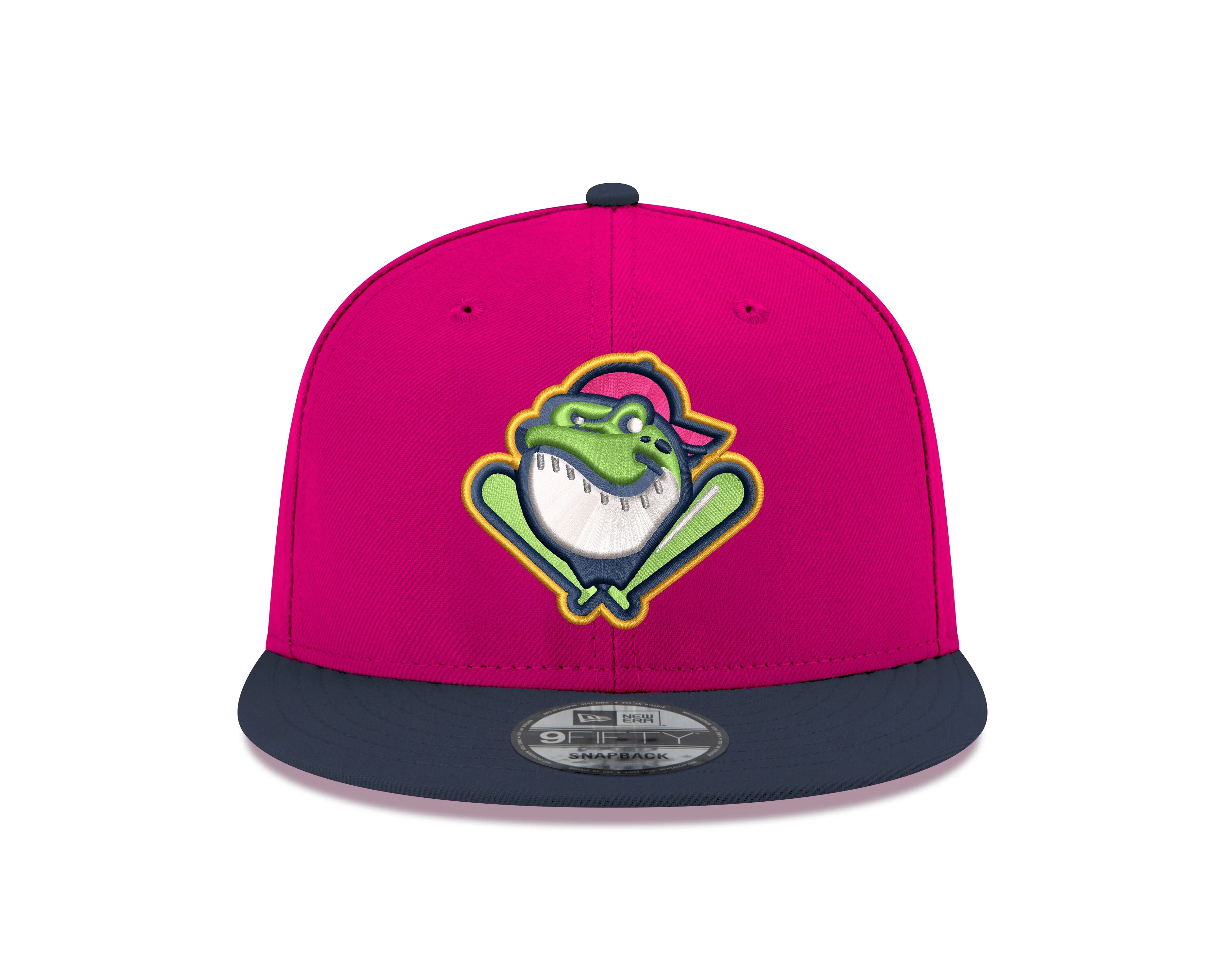 Greenville Drive New Era Pink Ranas 9FIFTY Snapback Hat - Image 3