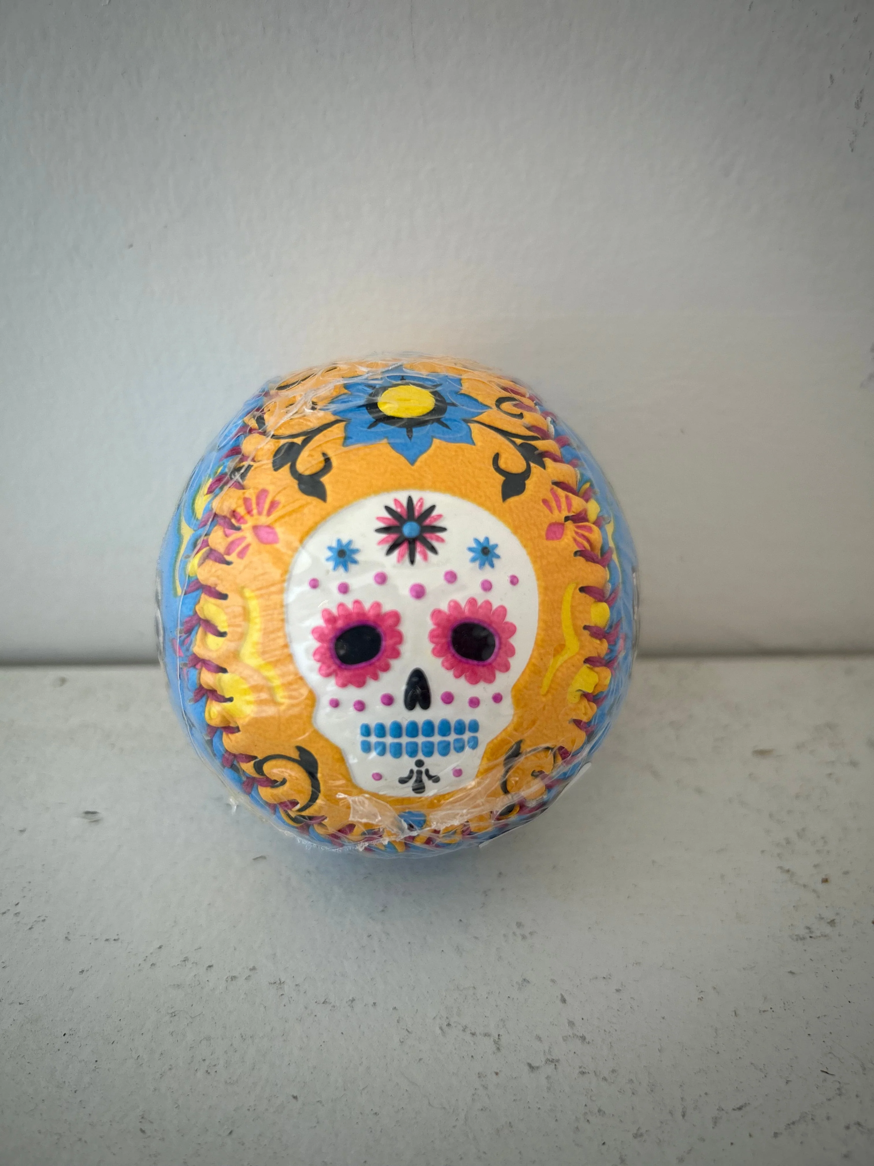 Greenville Drive Rawlings Ranas de Rio Sugar Skull Baseball - Image 2