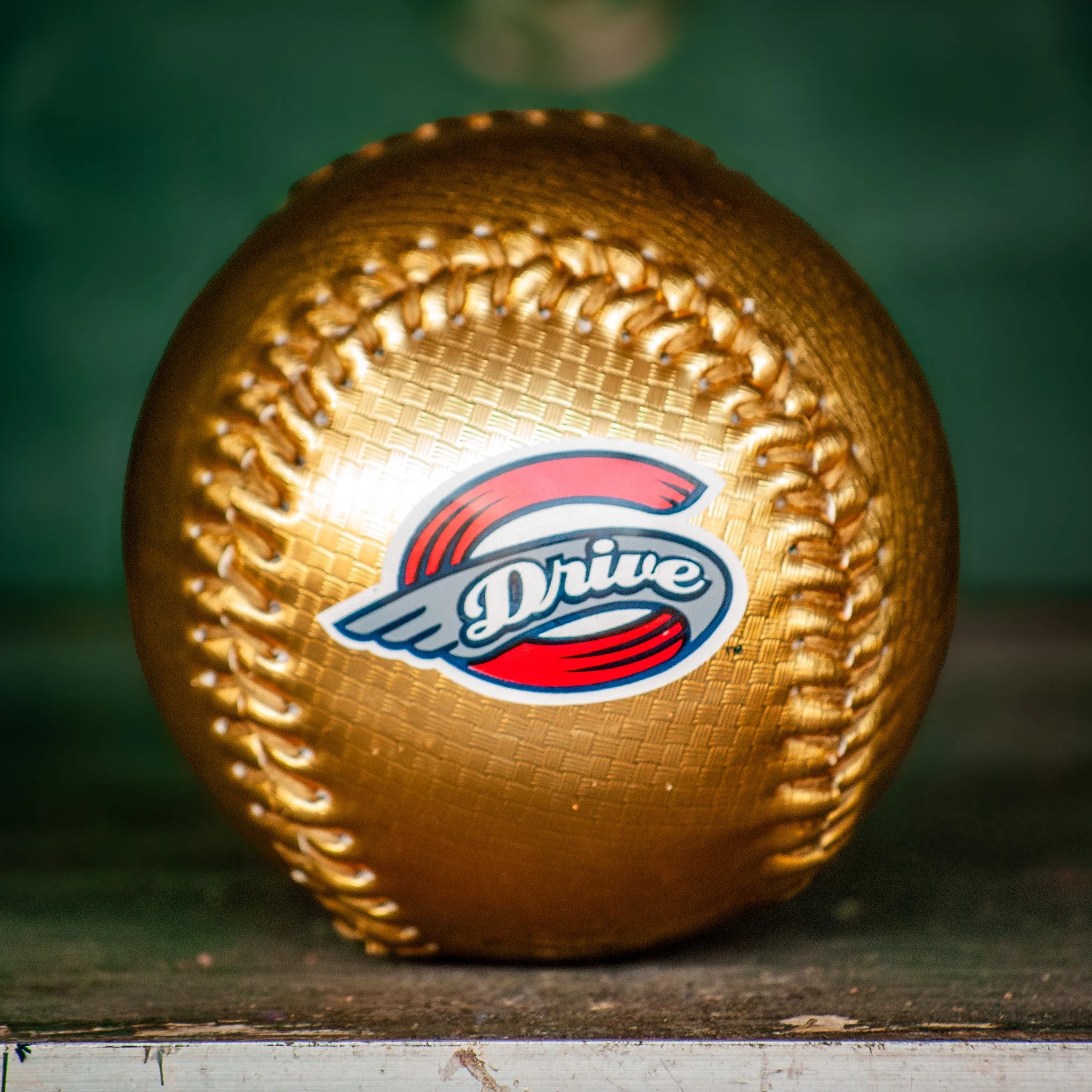 Greenville Drive Rawlings Gold Baseball