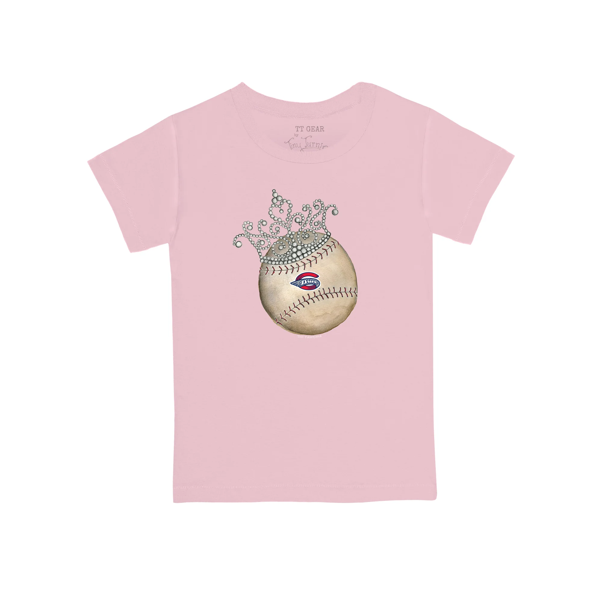 Greenville Drive Tiny Turnip Pink Princess Tee