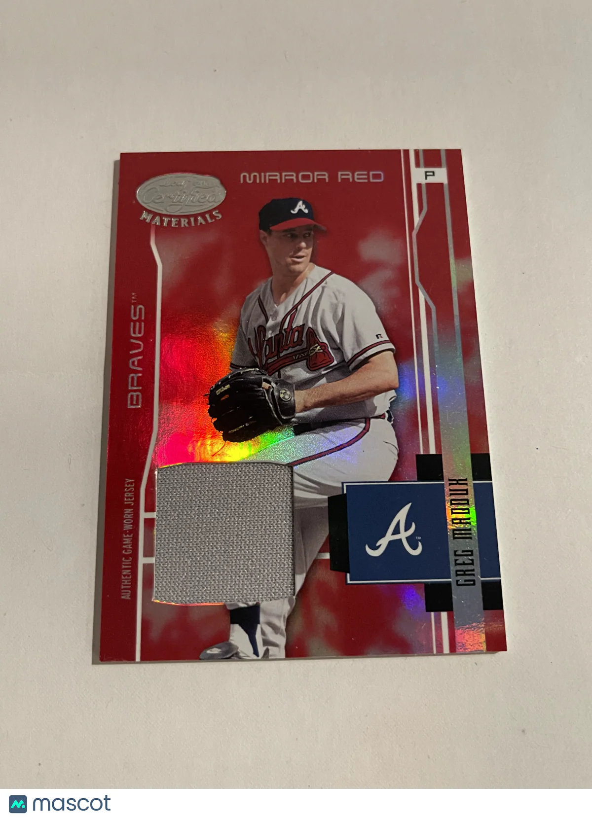 Greg Maddux 2003 Donruss Certified Materials Mirr