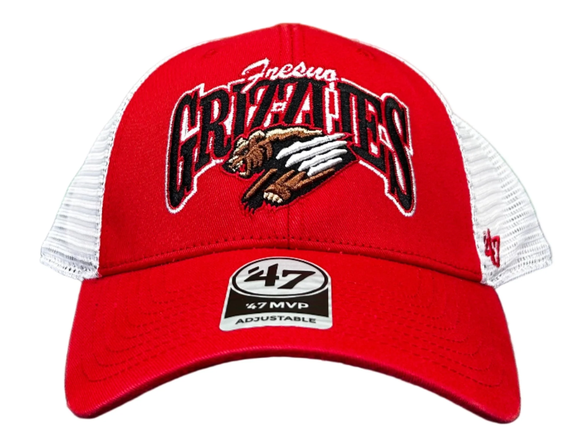 Fresno Grizzlies Keystone Mesh Adj Trucker - Image 2