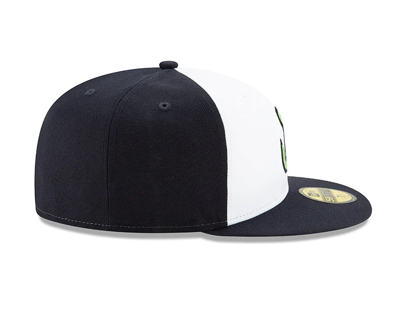 Gwinnett Stripers New Era NEW Alternate Worm Low Profile 5950 Cap- White/Navy - Image 5