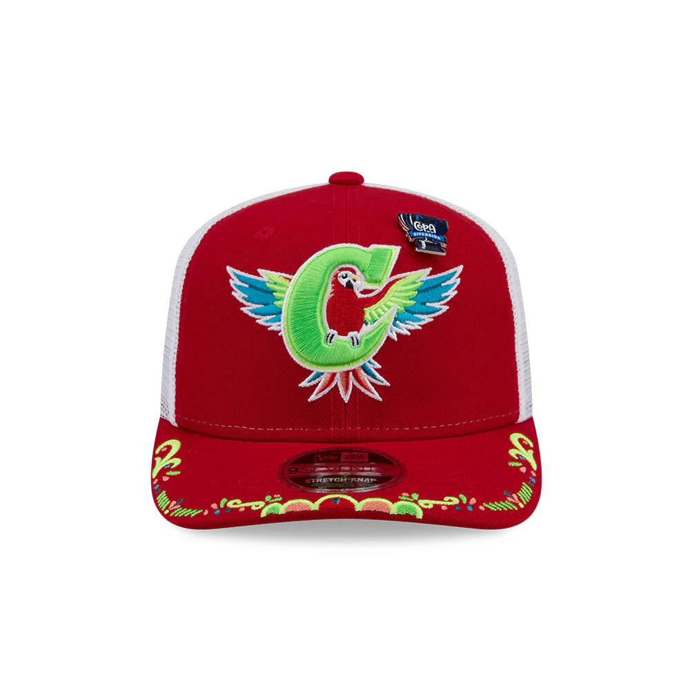 Guacamayas de Charlotte New Era 9SEVENTY Stretch Snap Cap - Image 3