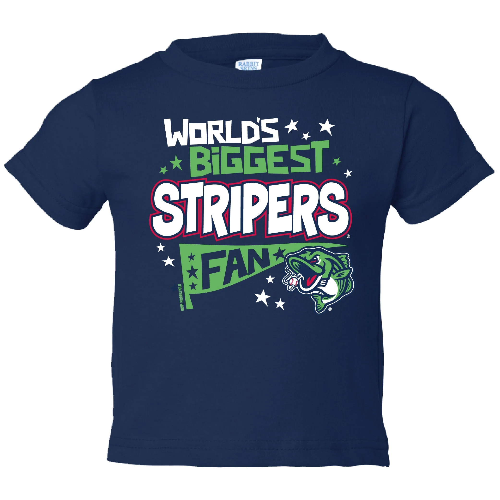 Gwinnett Stripers Bimm Ridder Infant Biggest Fan tee