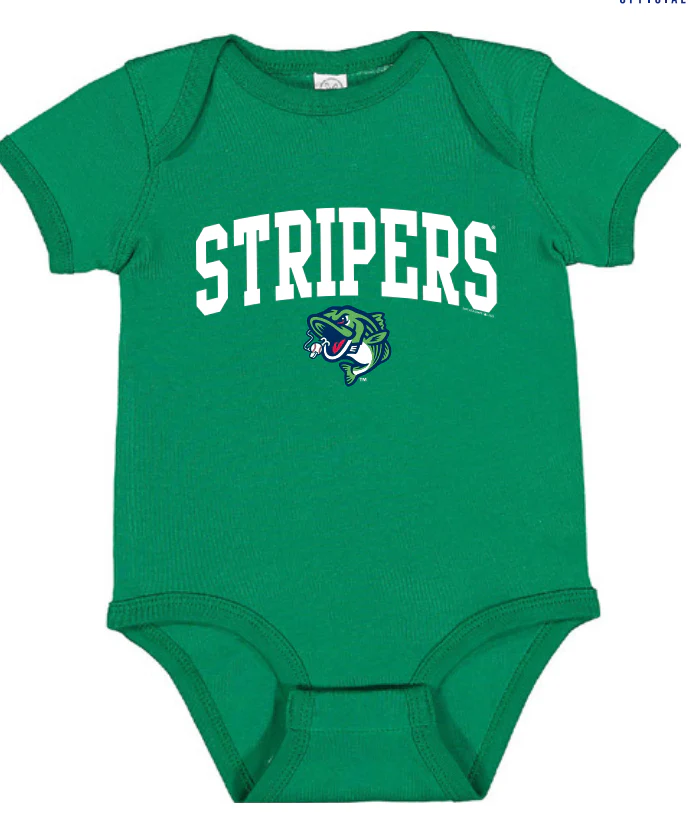 Gwinnett Stripers Soft as a Grape Infant Bodysuit