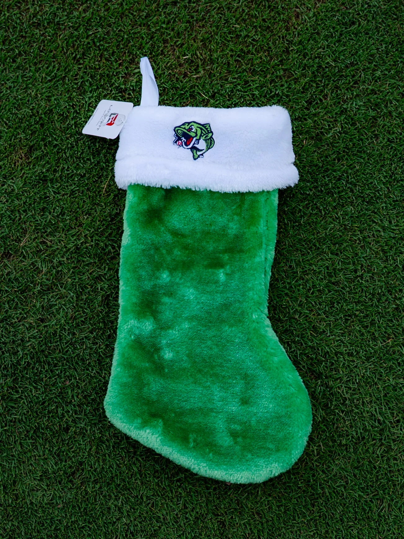 Gwinnett Stripers Stripers Green Holiday Stocking