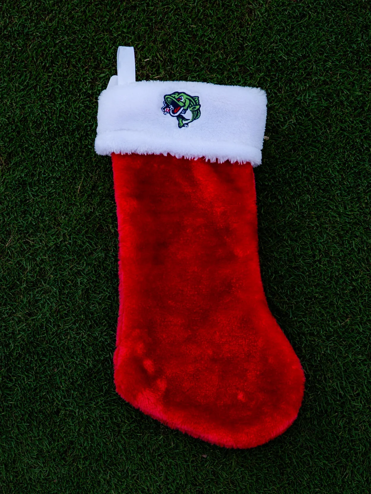 Gwinnett Stripers Stripers Red Holiday Stocking