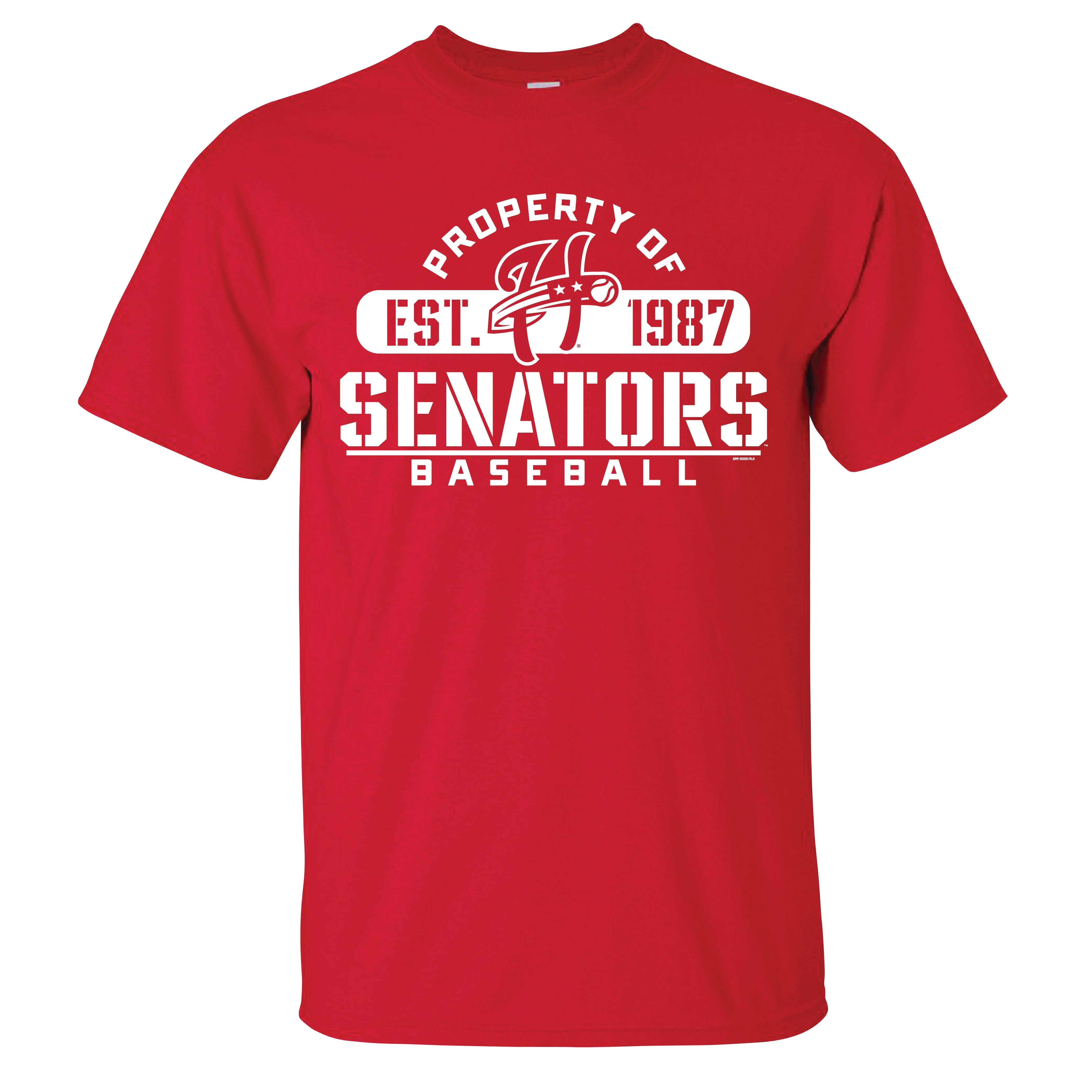 Harrisburg Senators Adult Eugene Tee