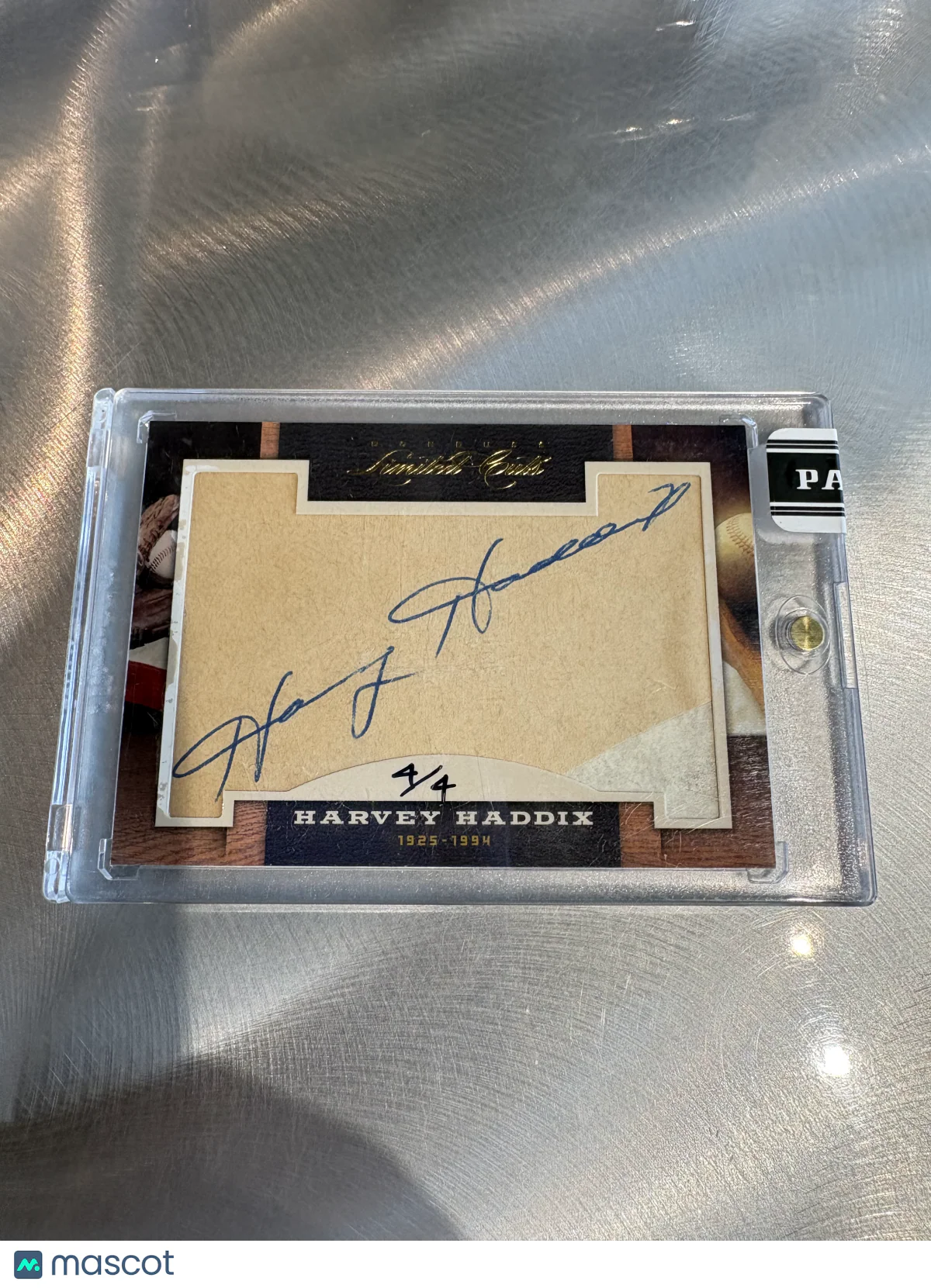 Harvey Haddix 2011 Panini Limited Cuts #166 Cut S