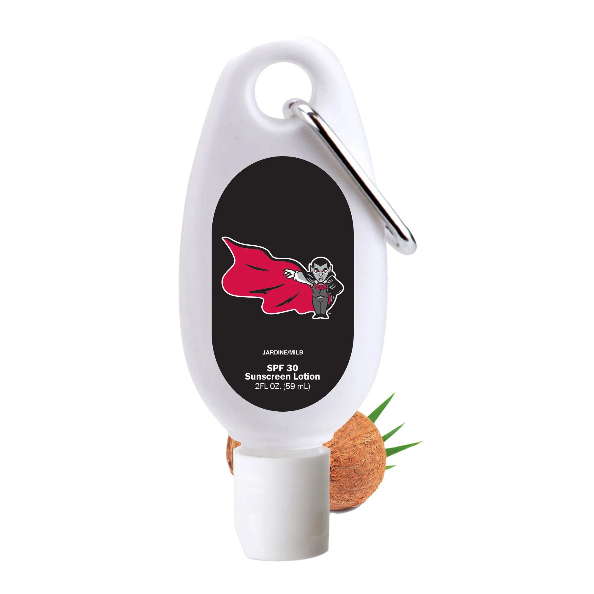 Hill City Howlers Travel Sunscreen Bottle