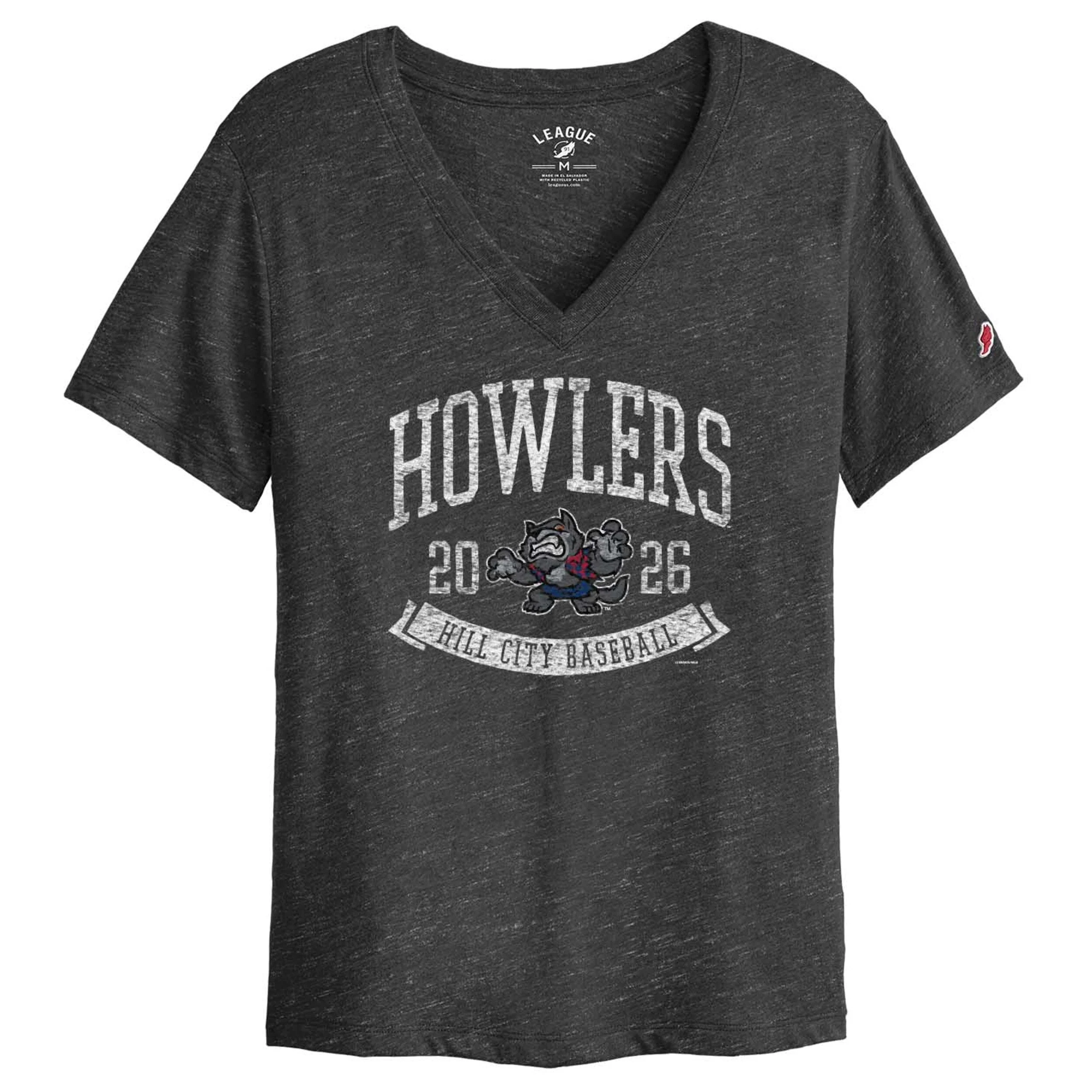 Hill City Howlers Women's Intramural Indy V-Neck Tee - Image 2