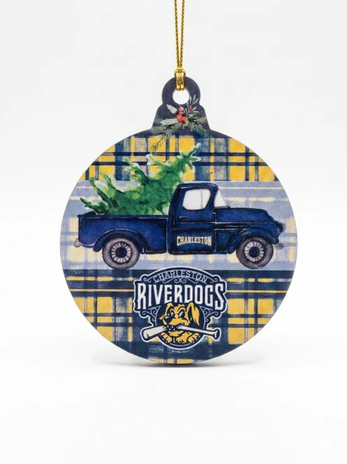 Holiday Baseball Ornament 2026