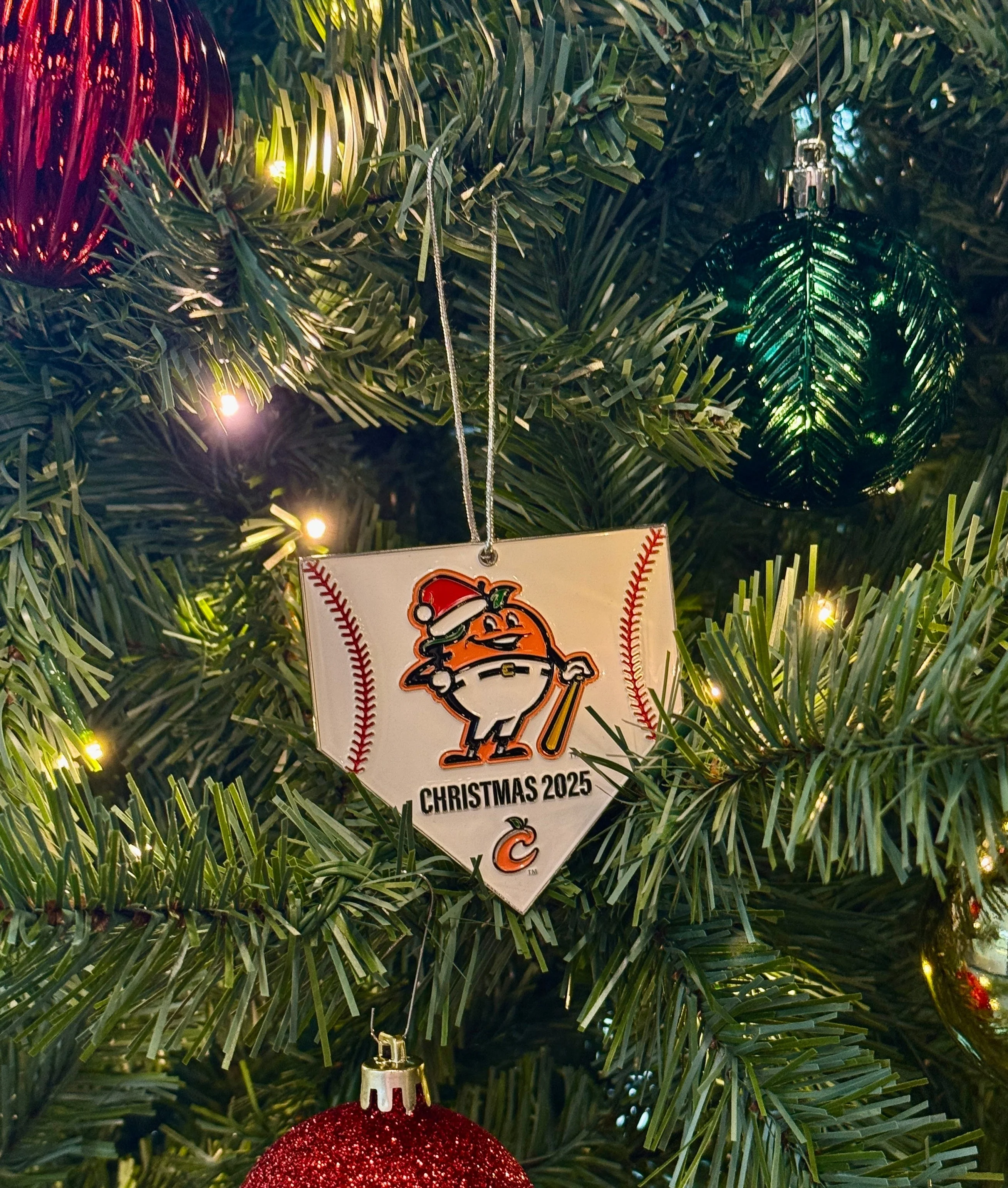 Home Plate Christmas Ornament - Image 2