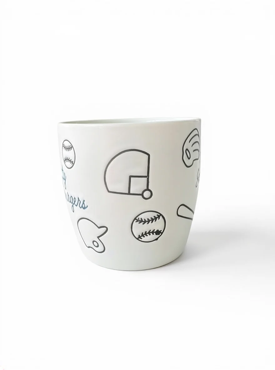 Hub City Spartanburgers Baseball Mug - Image 2
