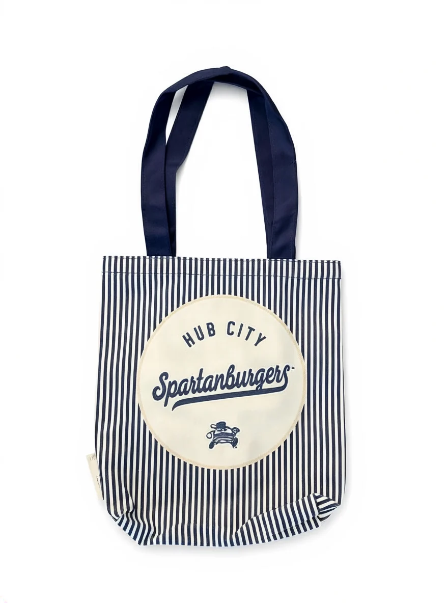 Hub City Spartanburgers Canvas Tote Bag