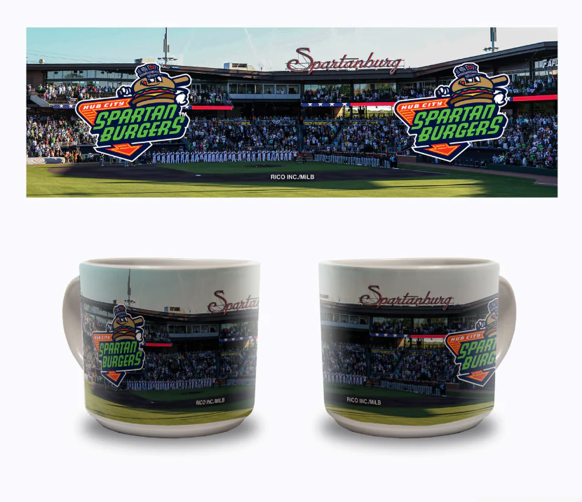 Hub City Spartanburgers Metro Stadium Coffee Mug