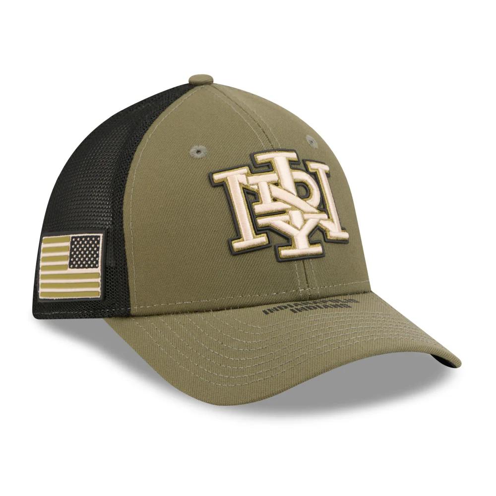 Indianapolis Indians 2026 Armed Forces New Era 39THIRTY Stretch Fit Cap