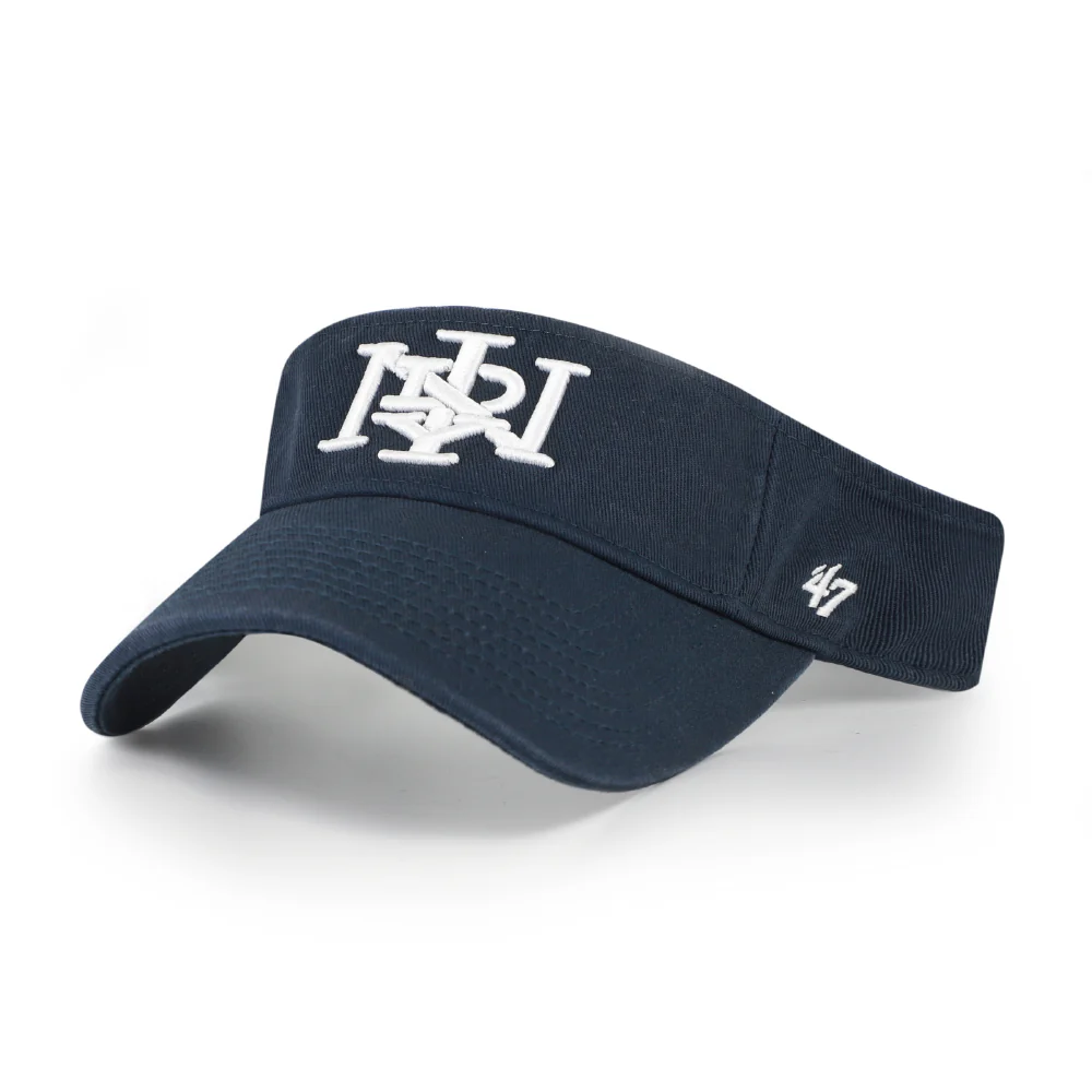 Indianapolis Indians '47 Adult Navy Home Clean Up Adjustable Visor