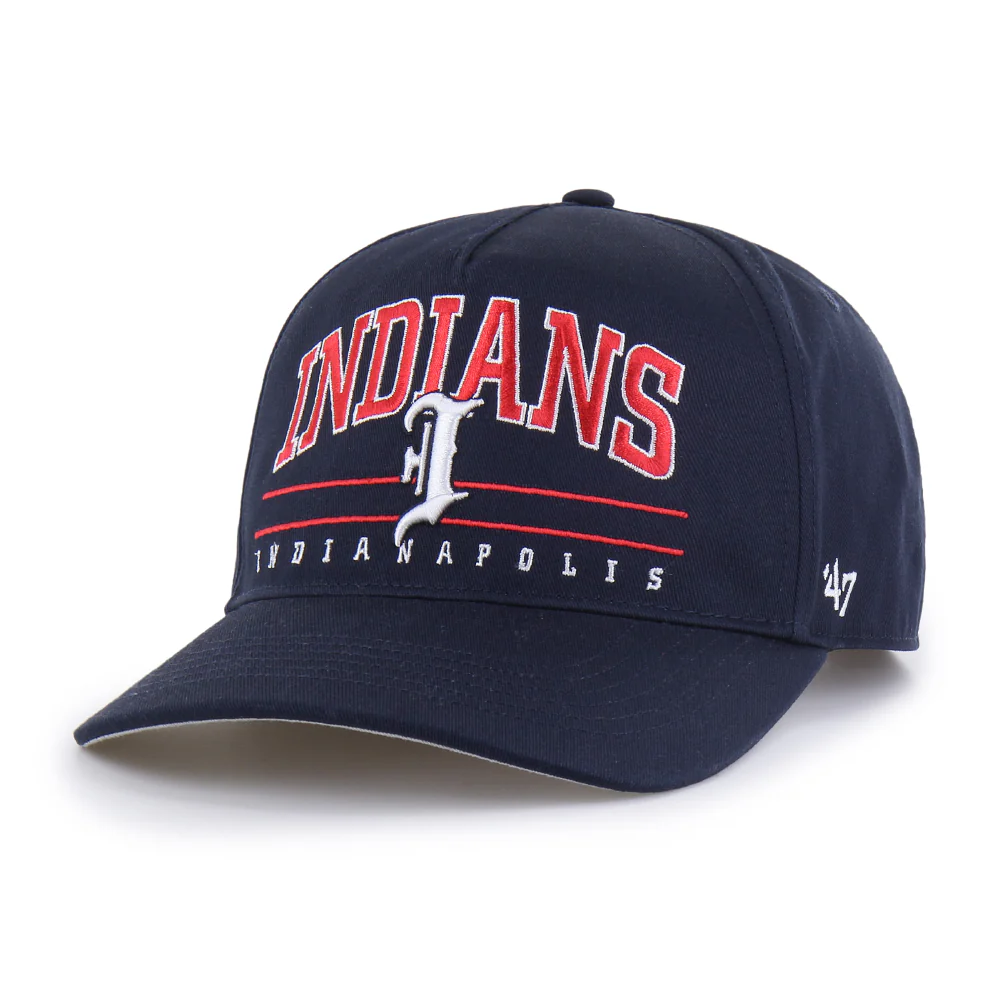 Indianapolis Indians '47 Adult Navy Road Roscoe Hitch Adjustable Cap