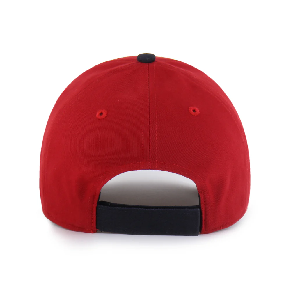 Indianapolis Indians '47 Youth Red/Navy Batting Practice Short Stack MVP Adjustable Cap - Image 2