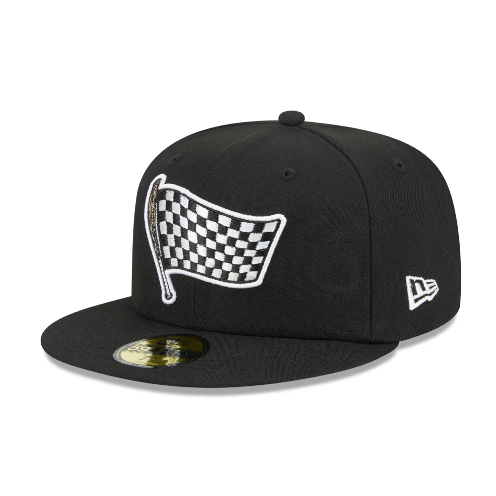 Indianapolis Indians Black Indy 500 New Era 9FIFTY Adjustable Snapback Cap