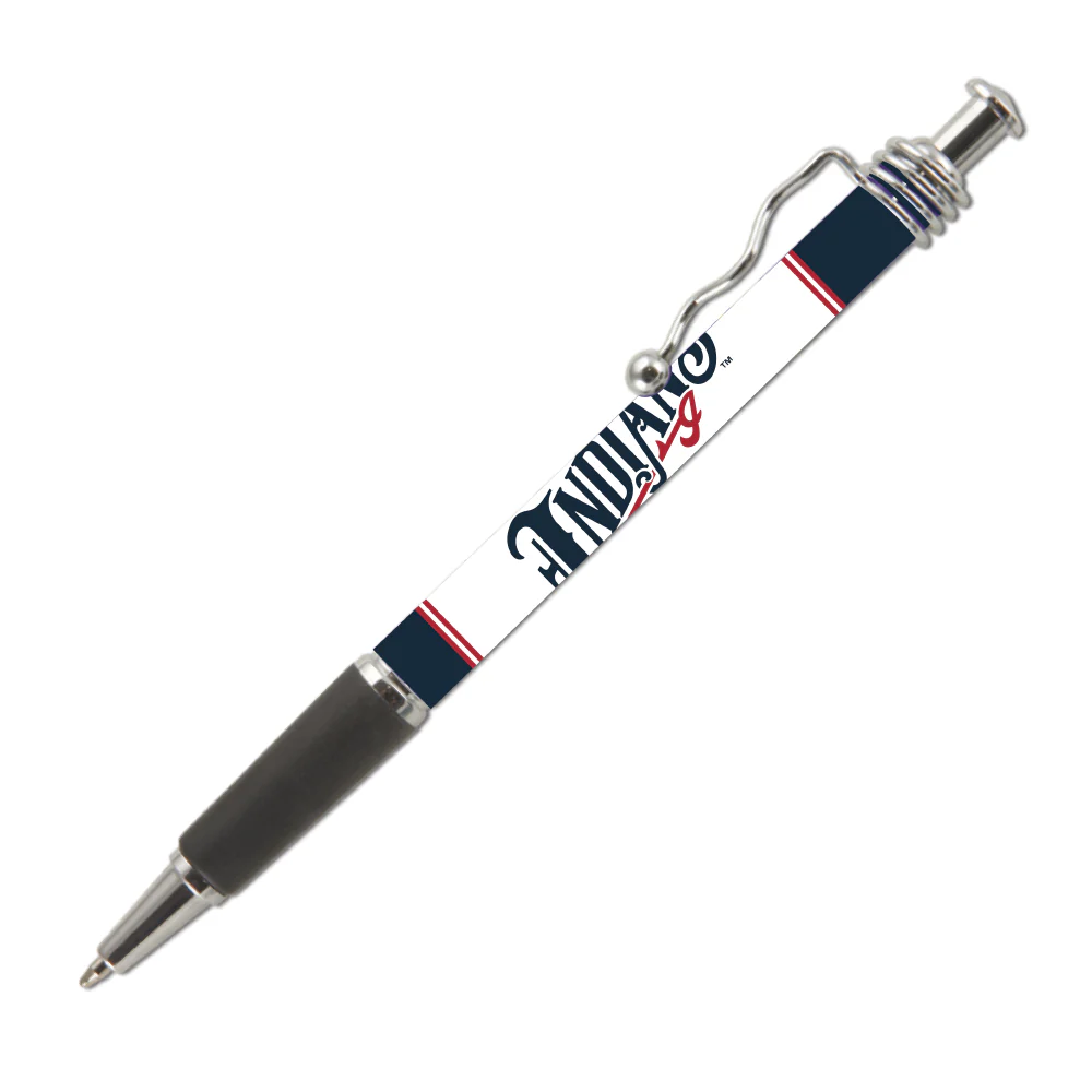Indianapolis Indians White Wordmark Jazz Ink Pen