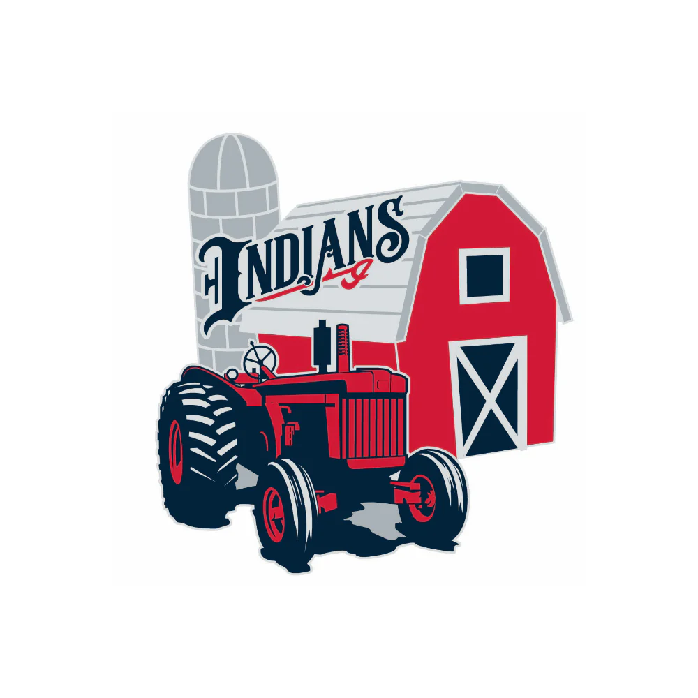 Indianapolis Indians WinCraft Tractor & Barn Themed Lapel Pin