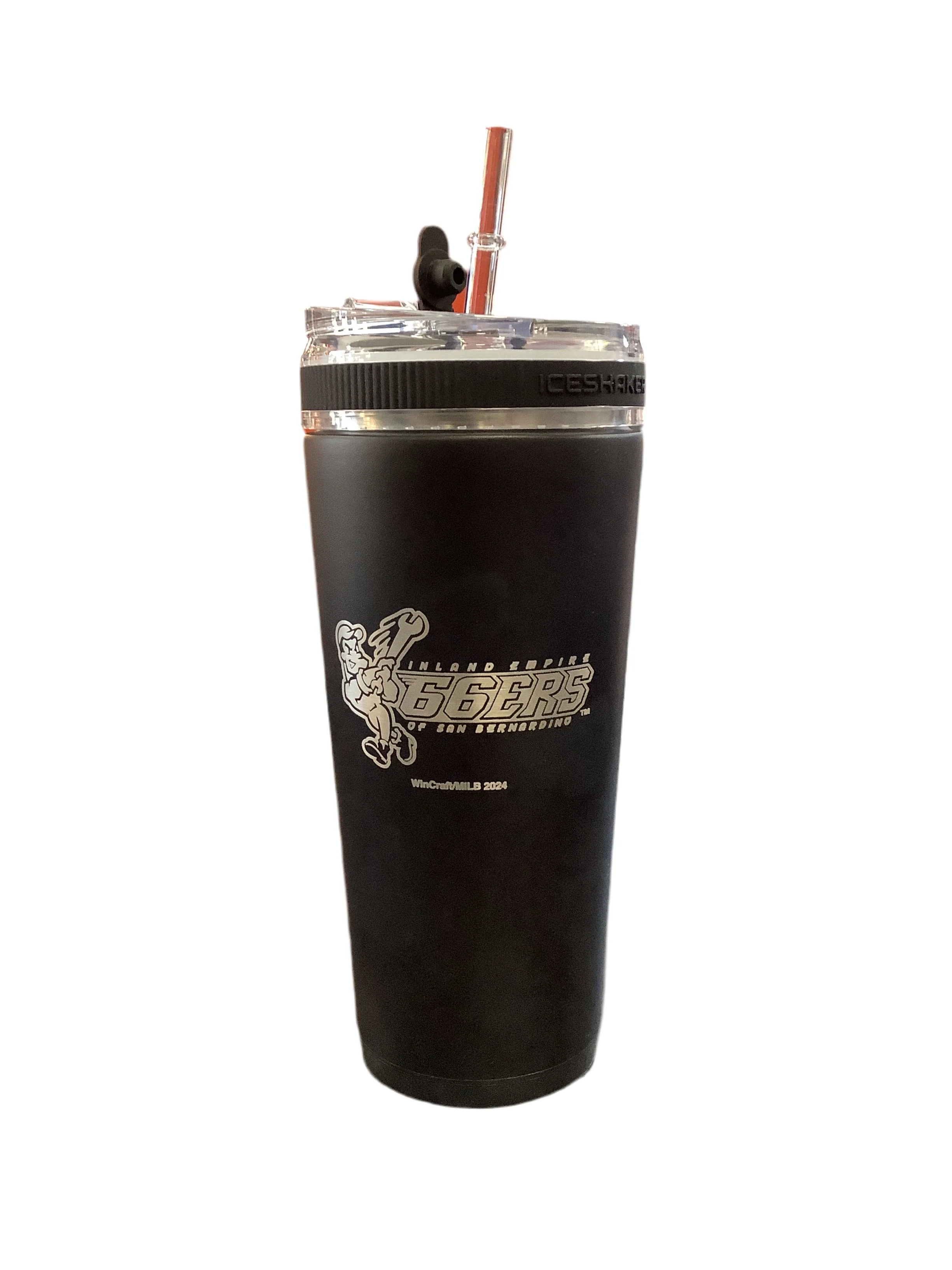 Inland Empire 66ers Wincraft Solid Team Color Engraved 26 OZ Flex Bottle