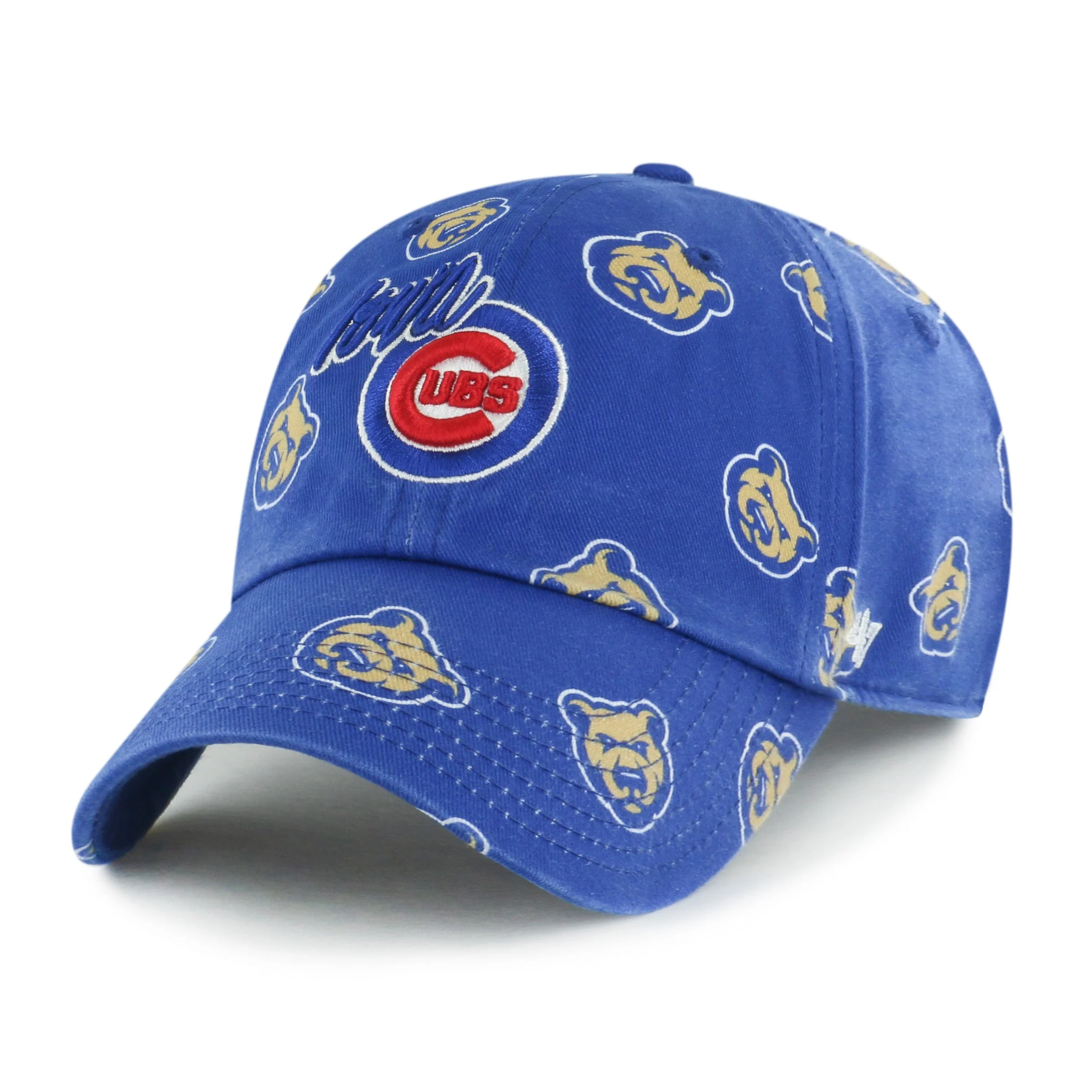 Iowa Cubs '47 Youth Printfetti Clean Up Cap