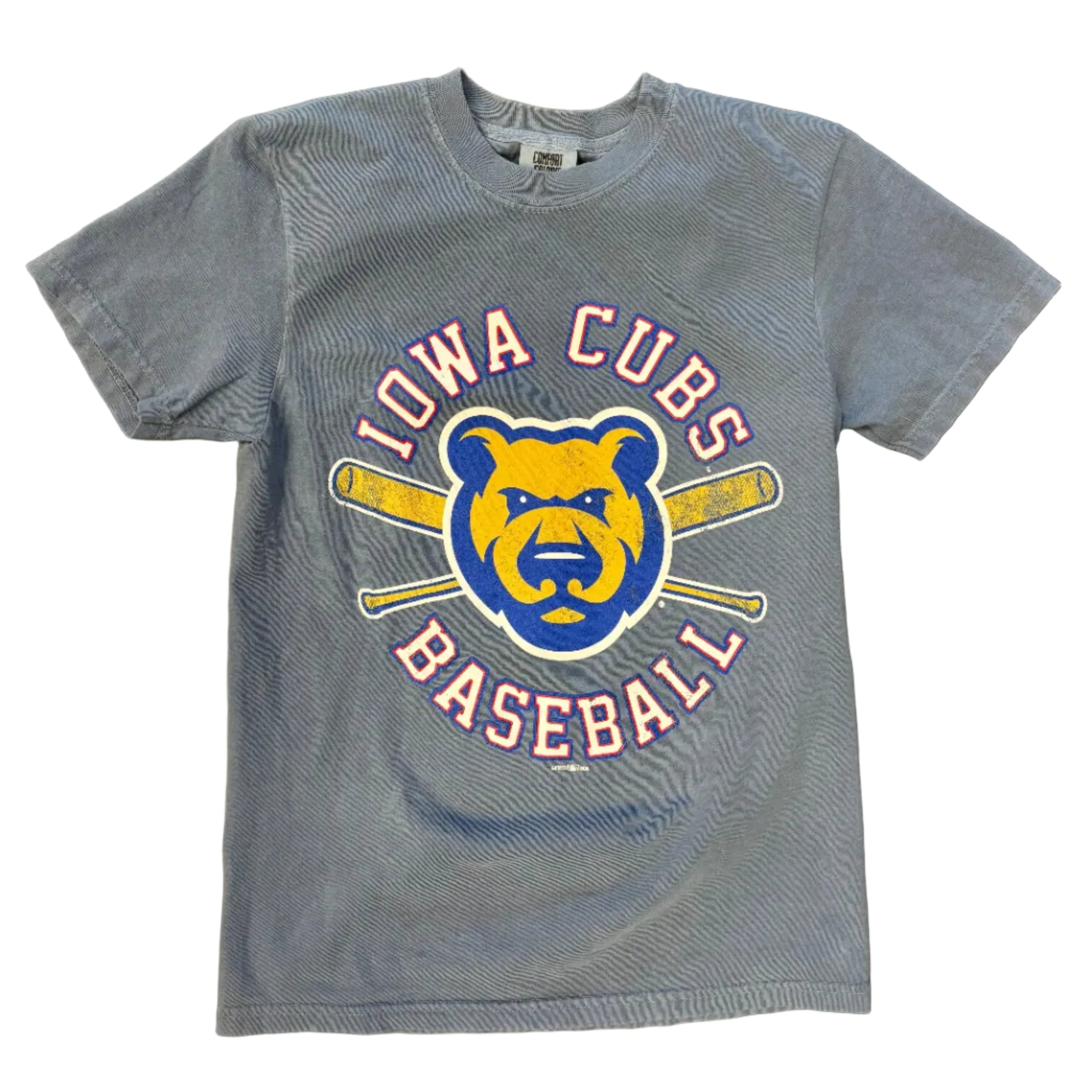Iowa Cubs Dual Bat CC Tee