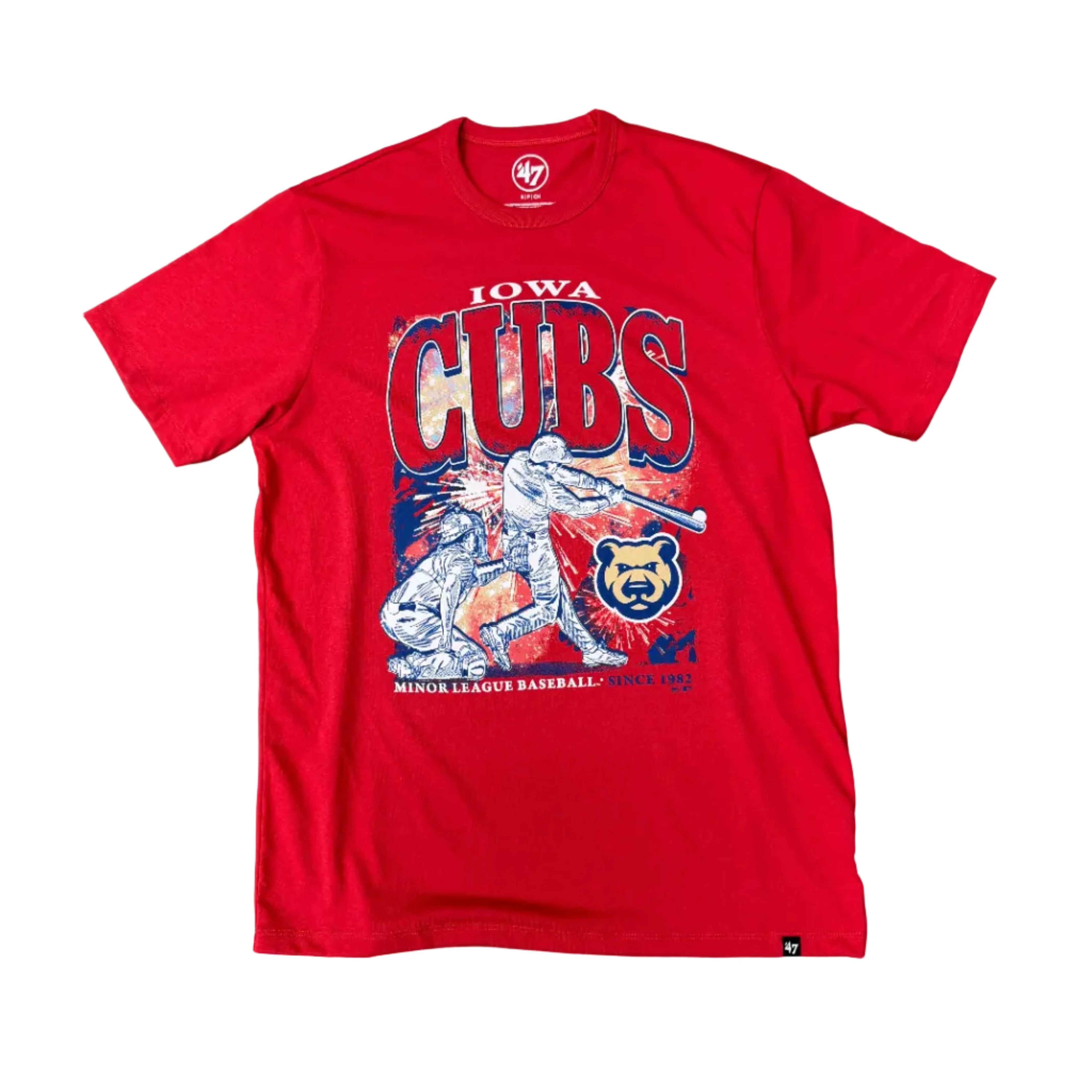 Iowa Cubs Men's '47 Brand Regional Franklin Tee