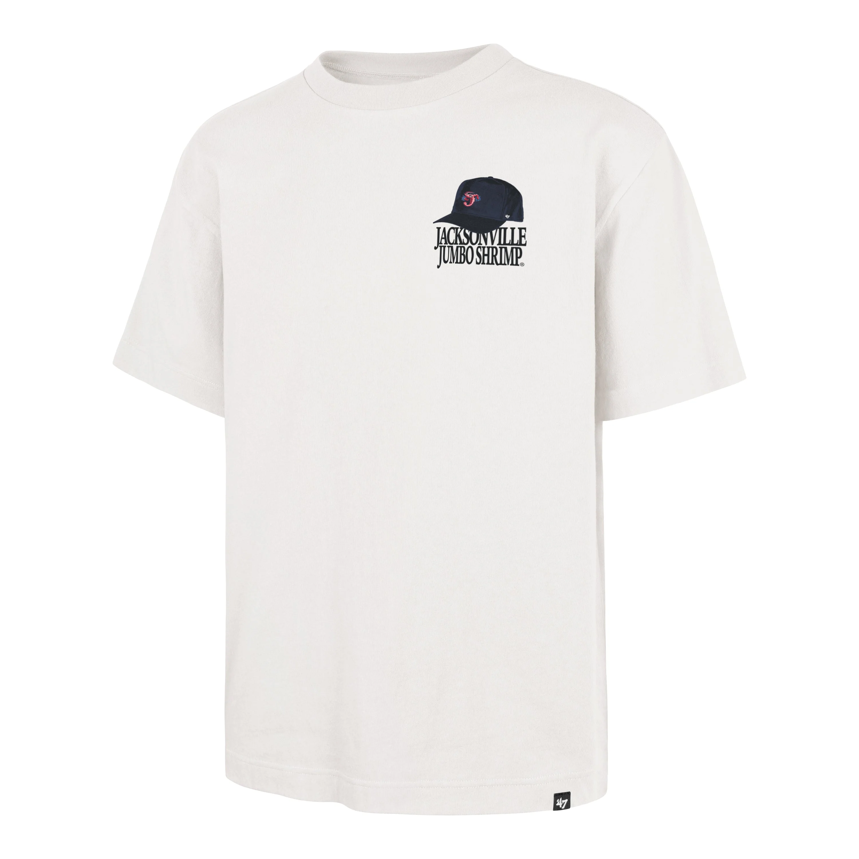 Jacksonville Jumbo Shrimp '47 In The Paper Foundation Tee - Image 2