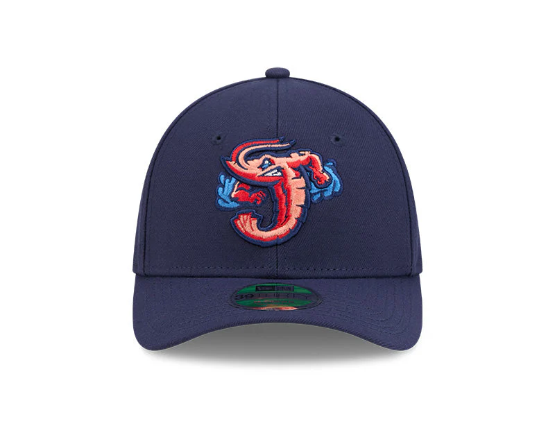 Jacksonville Jumbo Shrimp New Era Home Player Replica 39Thirty - Image 3