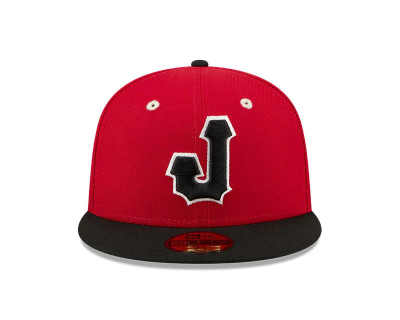 Jacksonville Jumbo Shrimp New Era Jax Red Caps Theme Night 59Fifty - Image 3