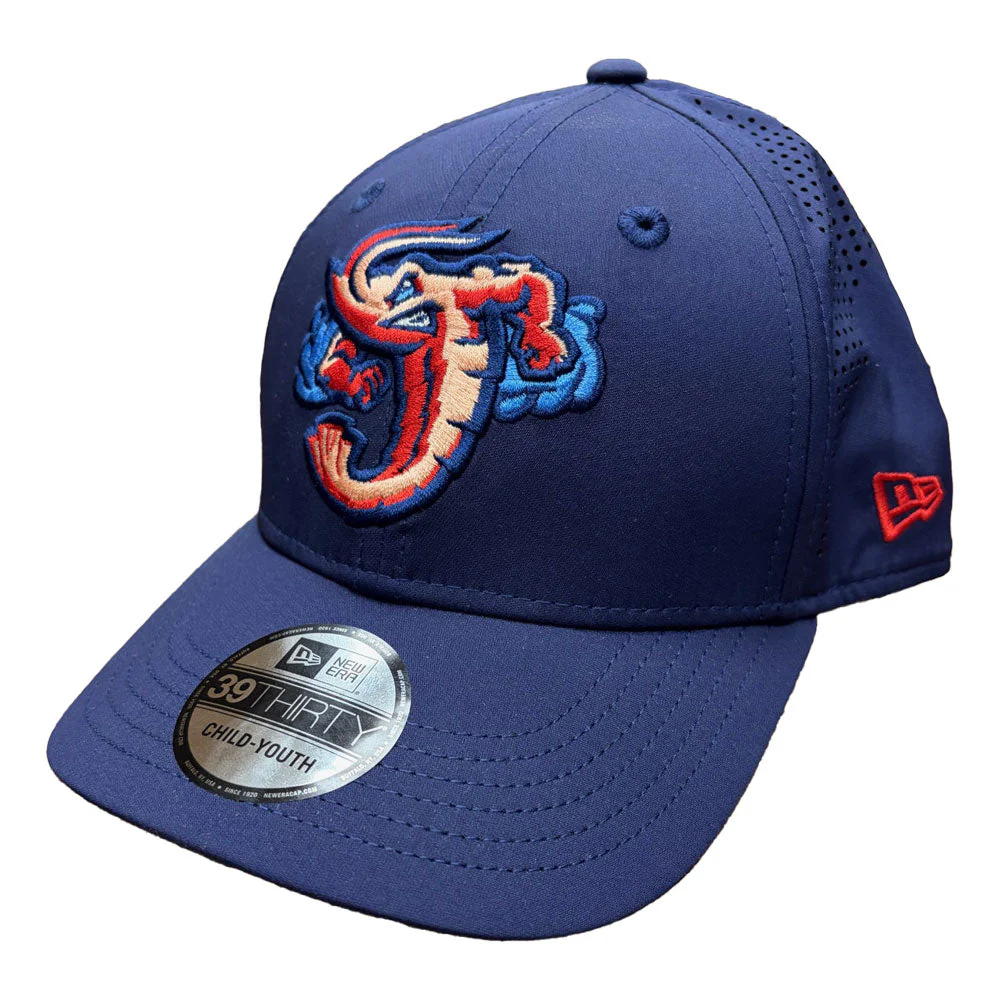 Jacksonville Jumbo Shrimp New Era JR Perf 39Thirty